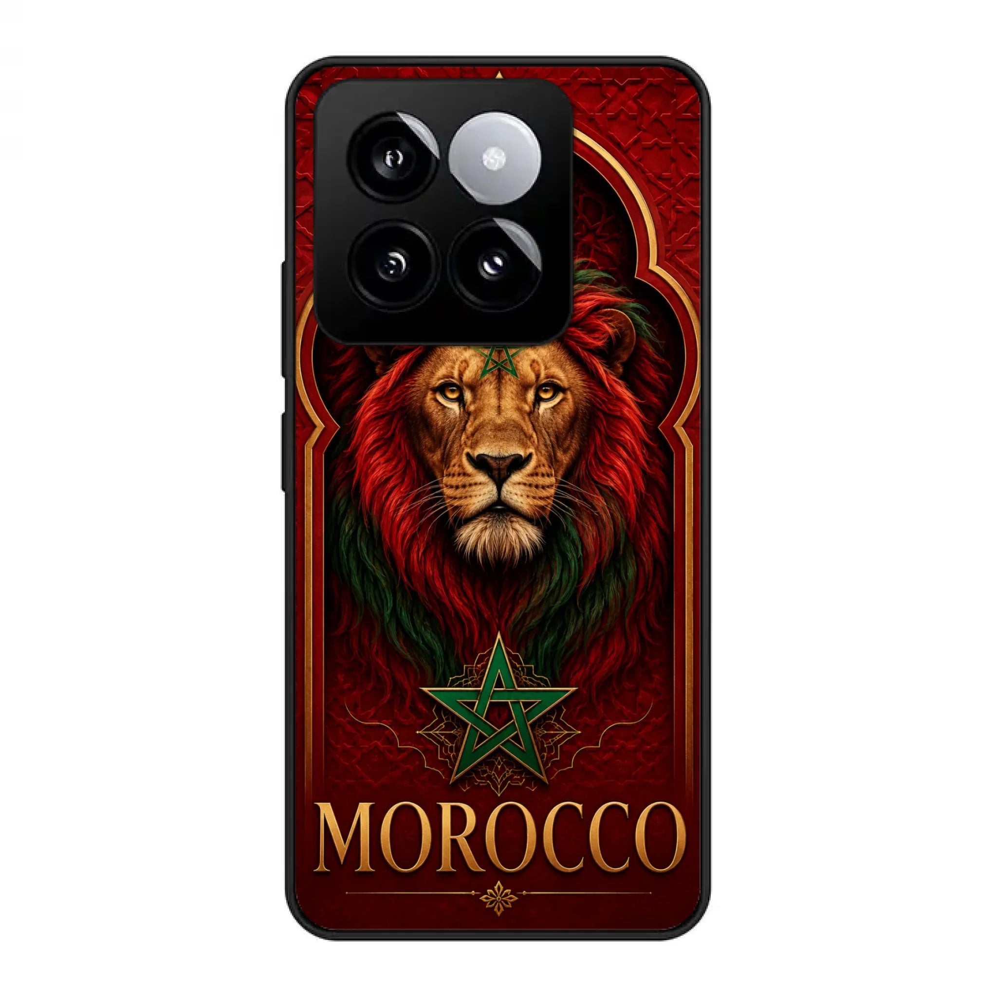 World Cup football phone case  Lion- Morocco