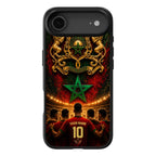 Custom World Cup football phone case Diaspora Pride- Morocco