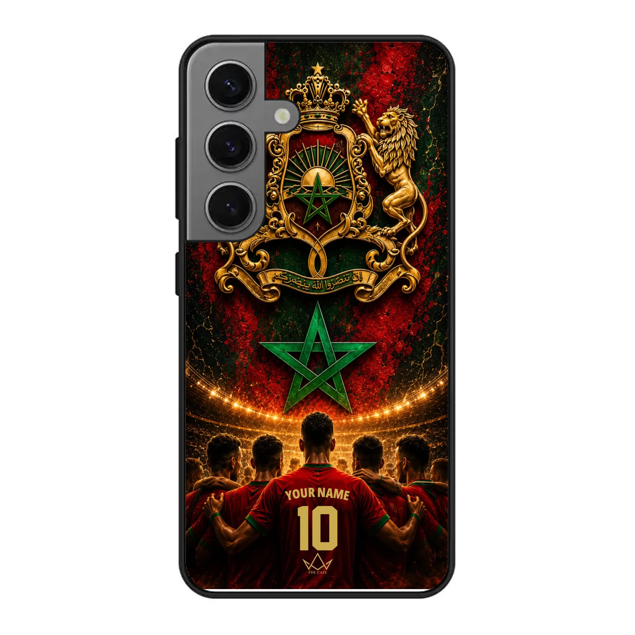 Custom World Cup football phone case Diaspora Pride- Morocco