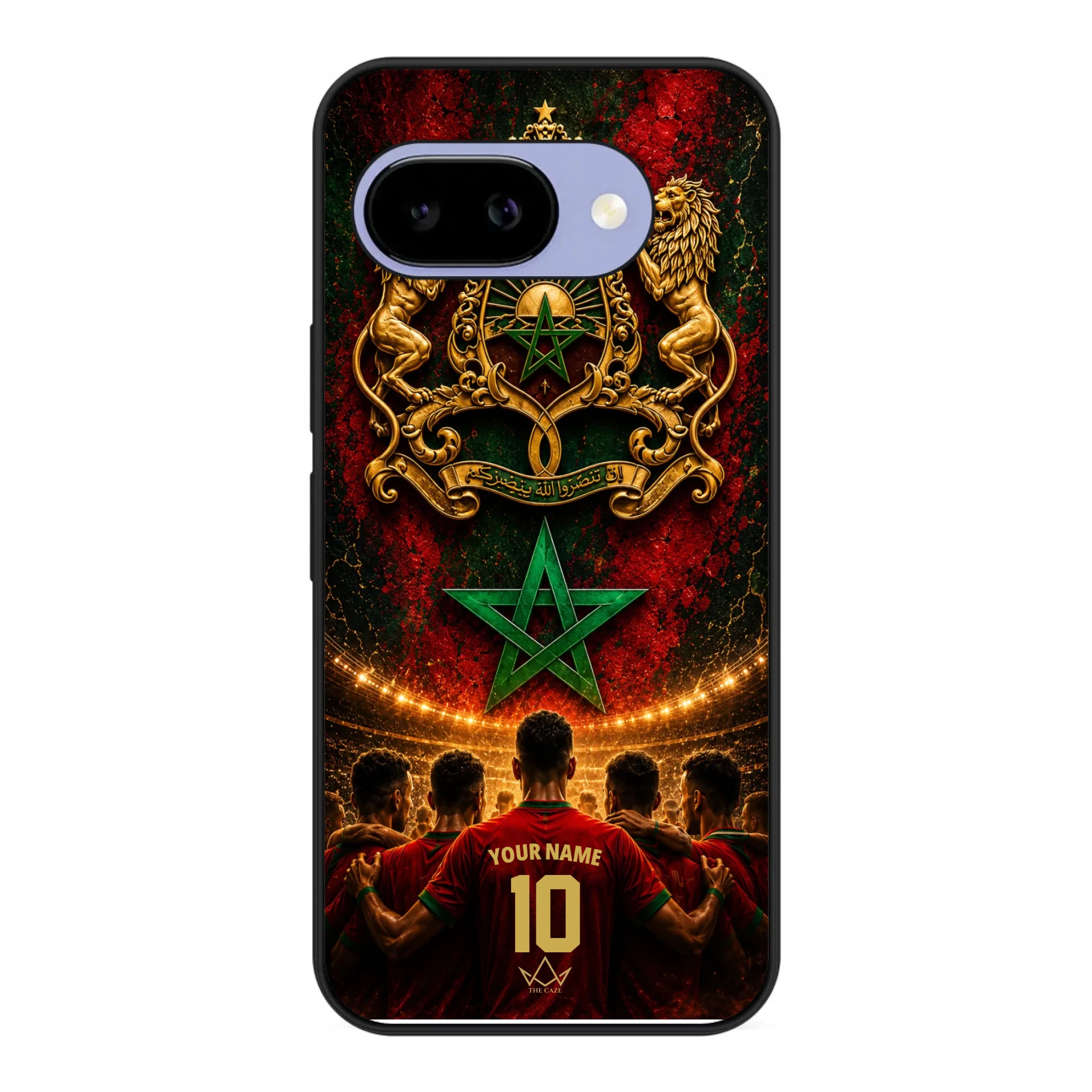 Custom World Cup football phone case Diaspora Pride- Morocco