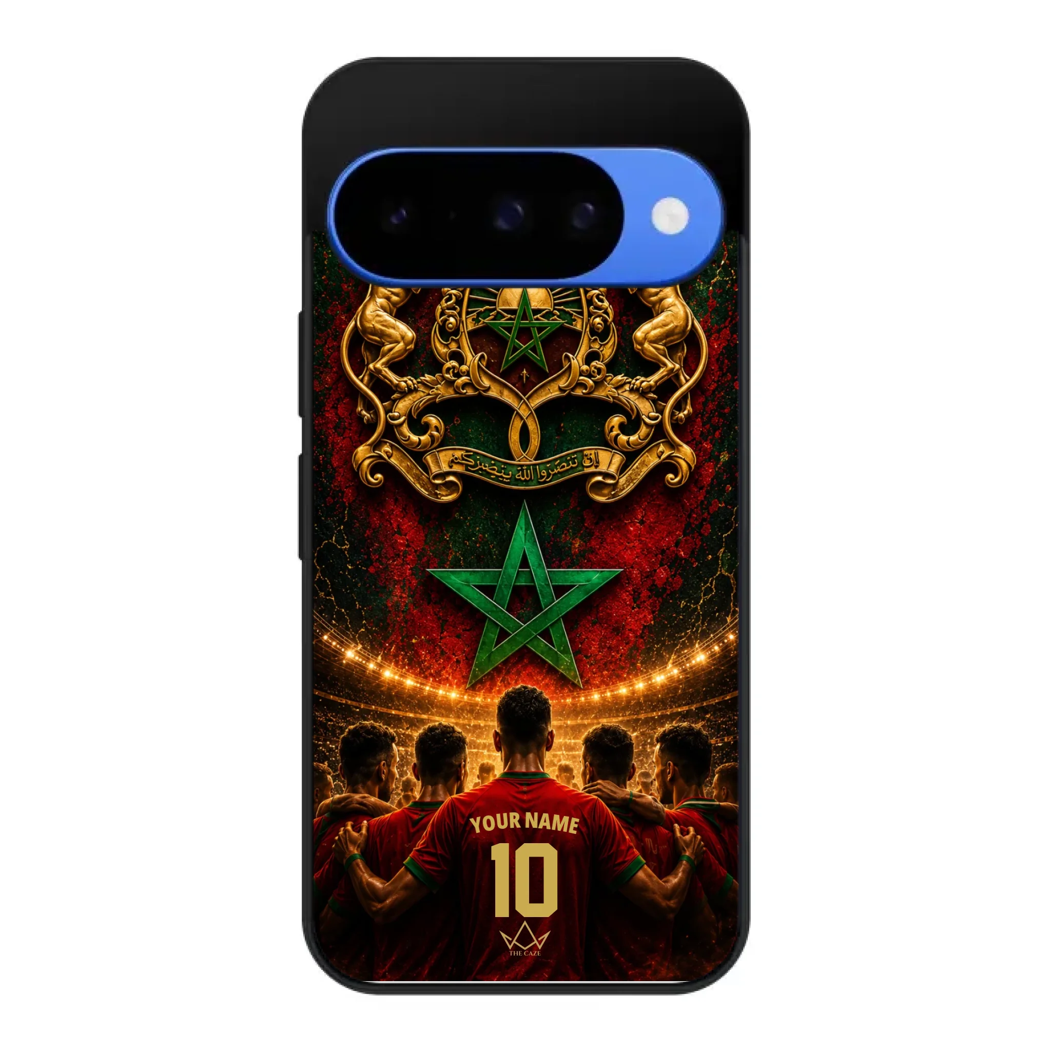 Custom World Cup football phone case Diaspora Pride- Morocco