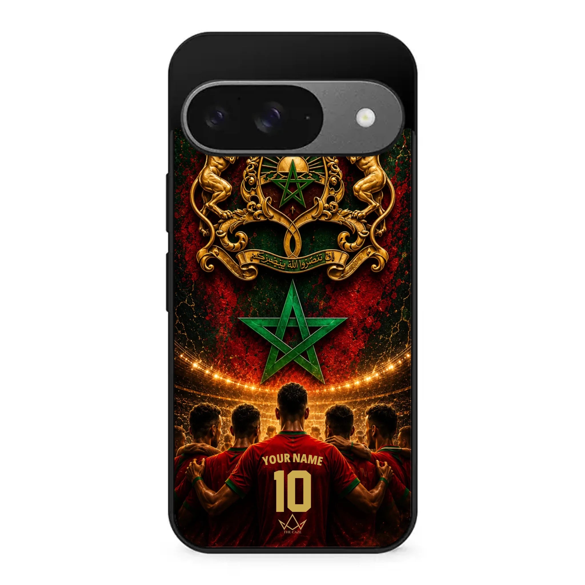 Custom World Cup football phone case Diaspora Pride- Morocco