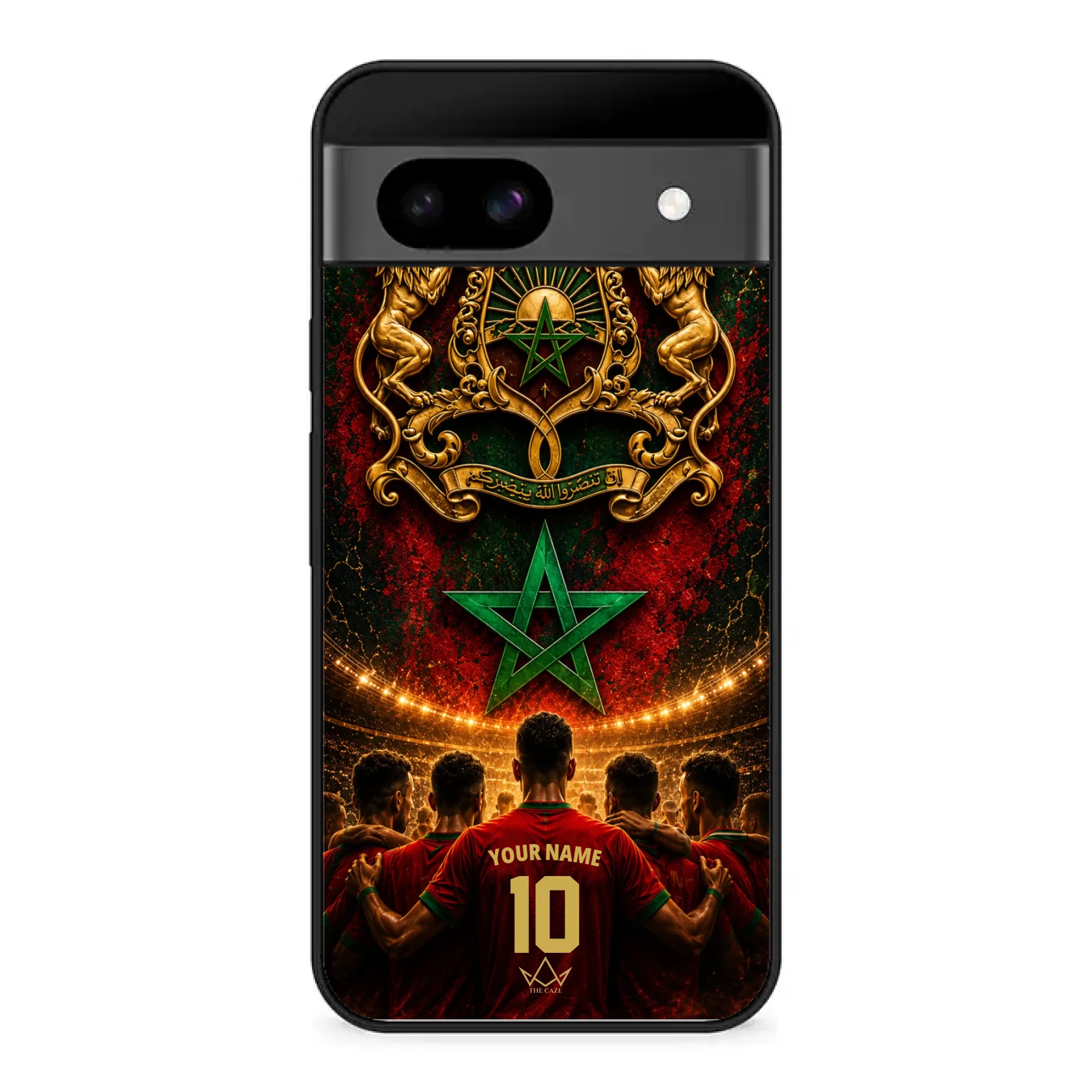 Custom World Cup football phone case Diaspora Pride- Morocco