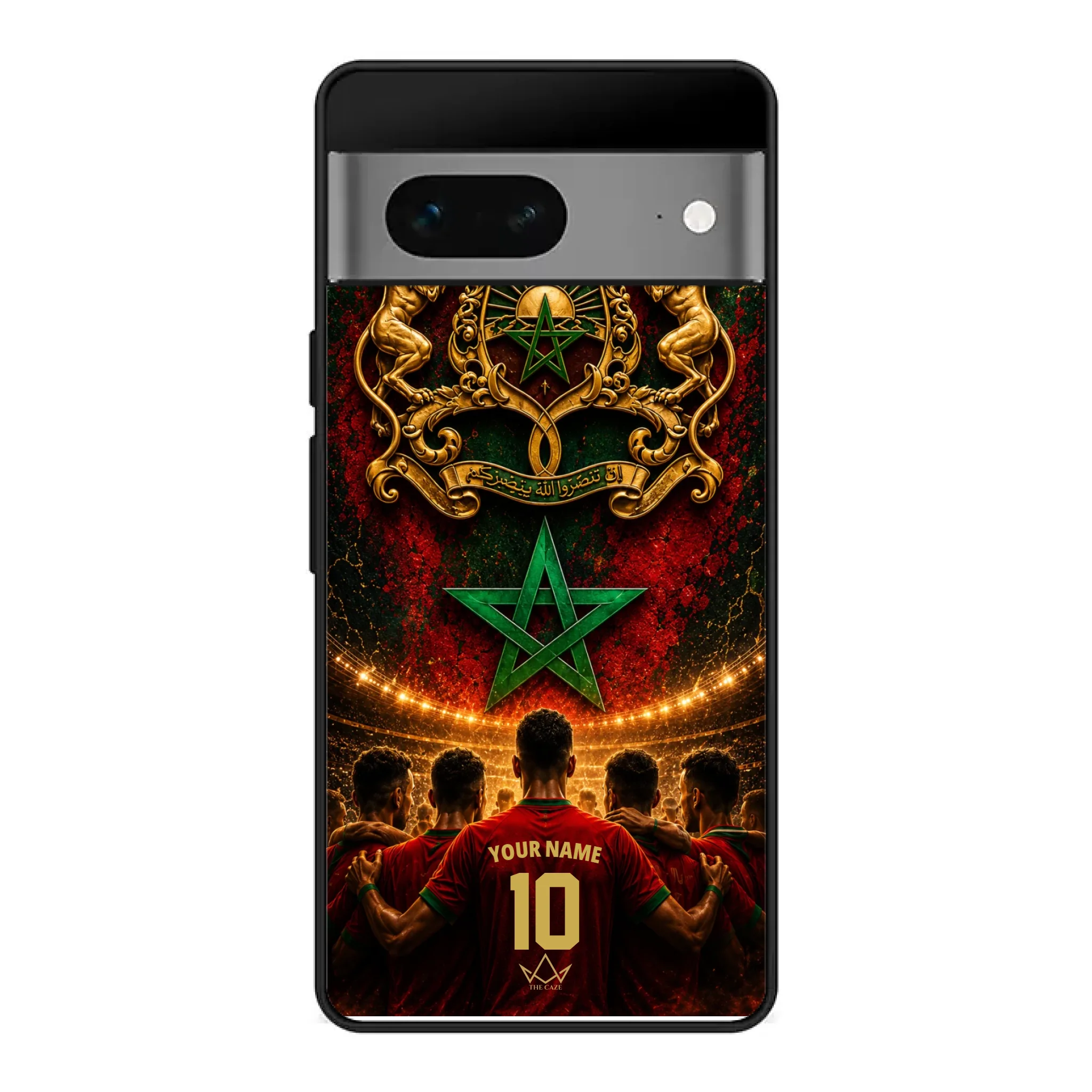 Custom World Cup football phone case Diaspora Pride- Morocco