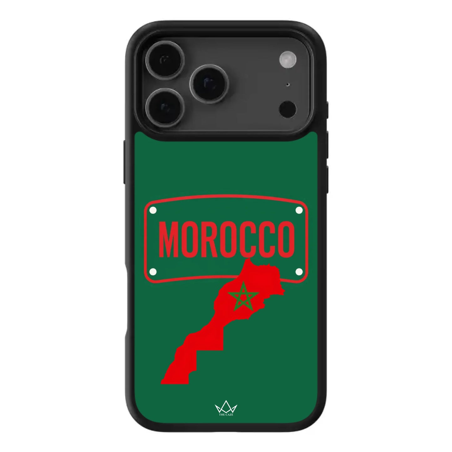 Funda de teléfono de fútbol del Mundial Mapa - Marruecos