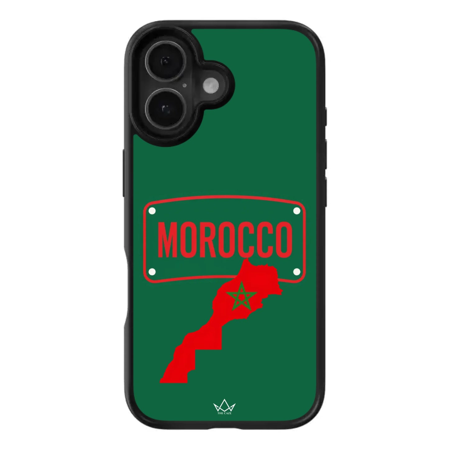 Funda de teléfono de fútbol del Mundial Mapa - Marruecos