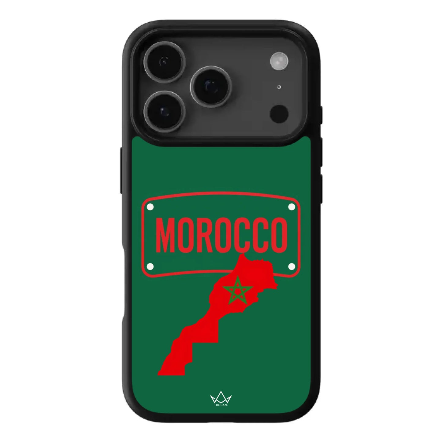 Funda de teléfono de fútbol del Mundial Mapa - Marruecos