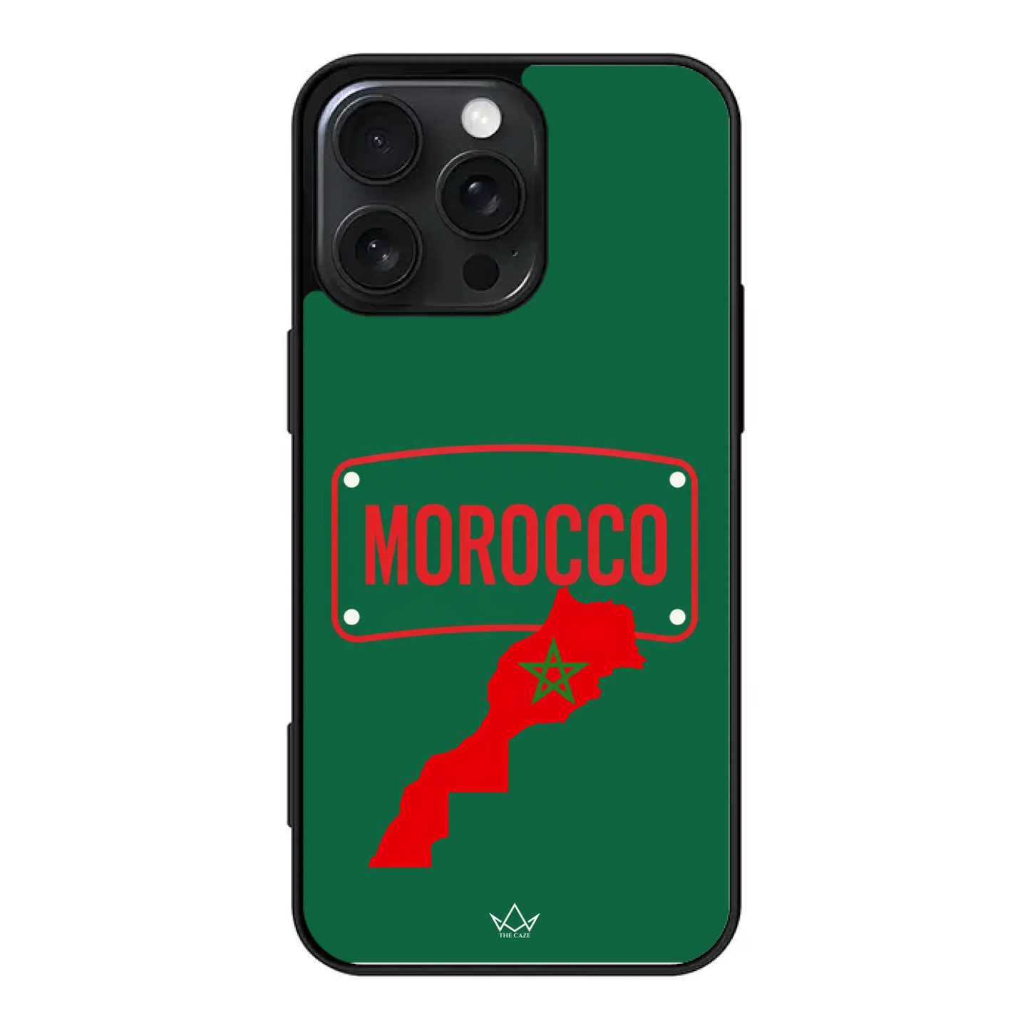 Funda de teléfono de fútbol del Mundial Mapa - Marruecos
