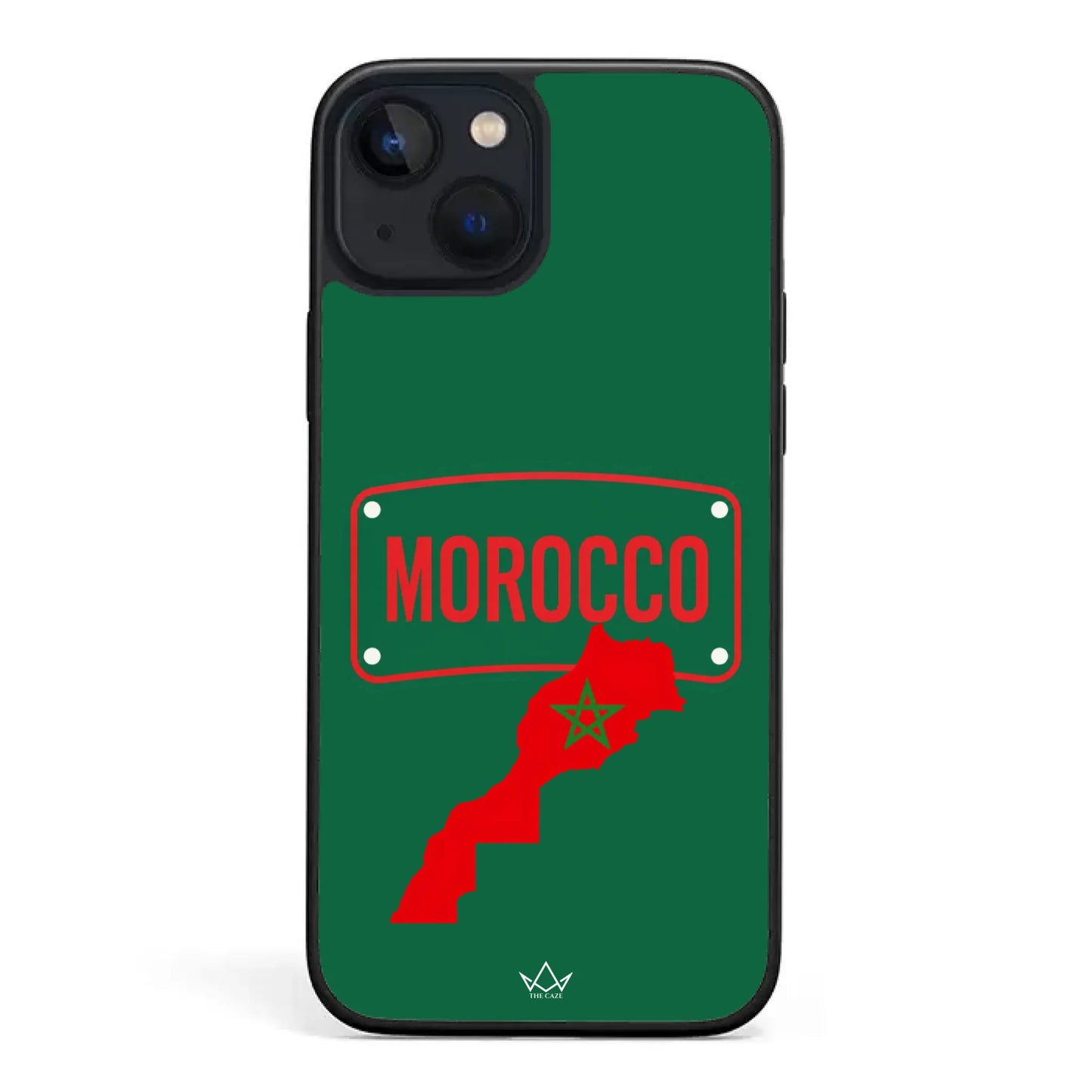 Funda de teléfono de fútbol del Mundial Mapa - Marruecos