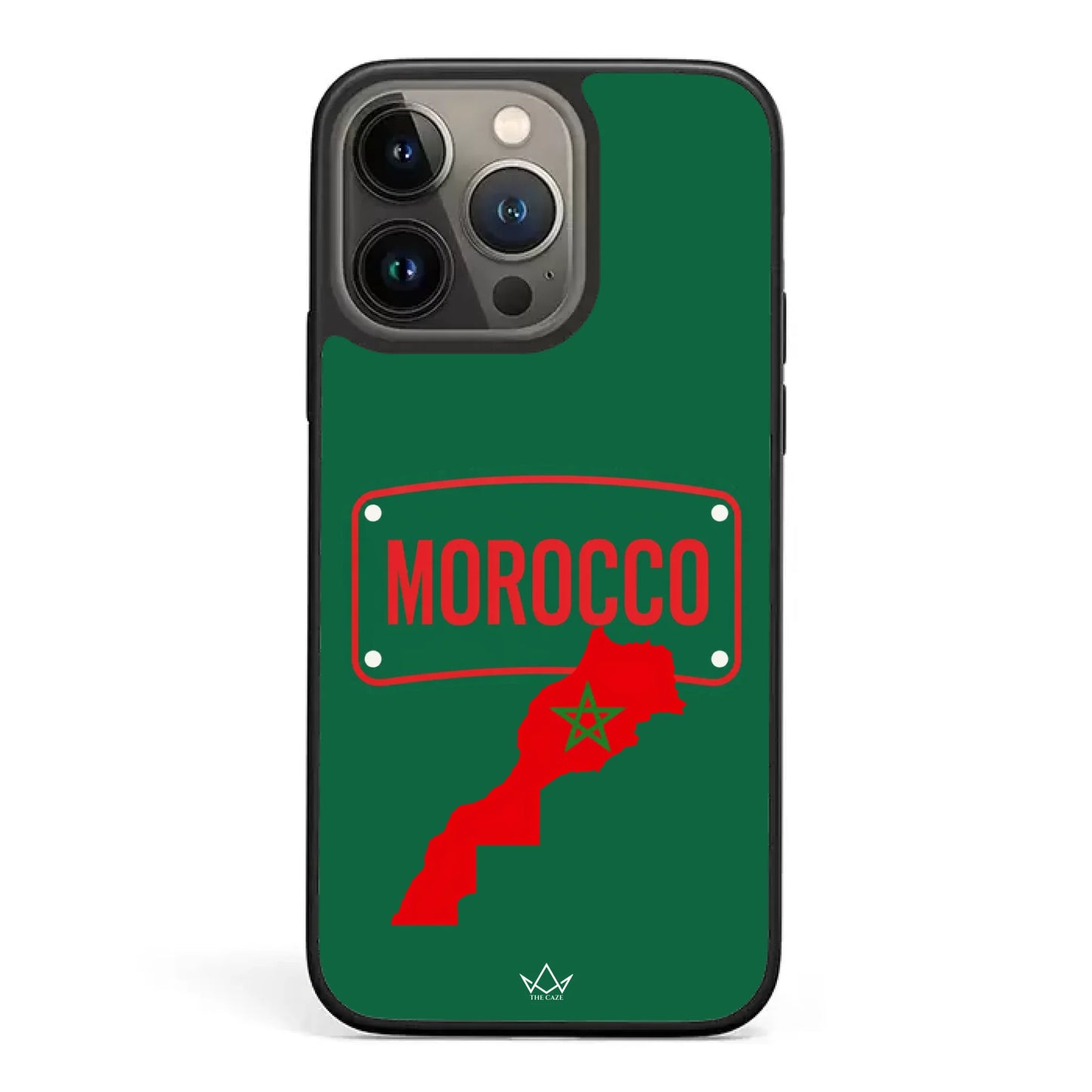 Funda de teléfono de fútbol del Mundial Mapa - Marruecos