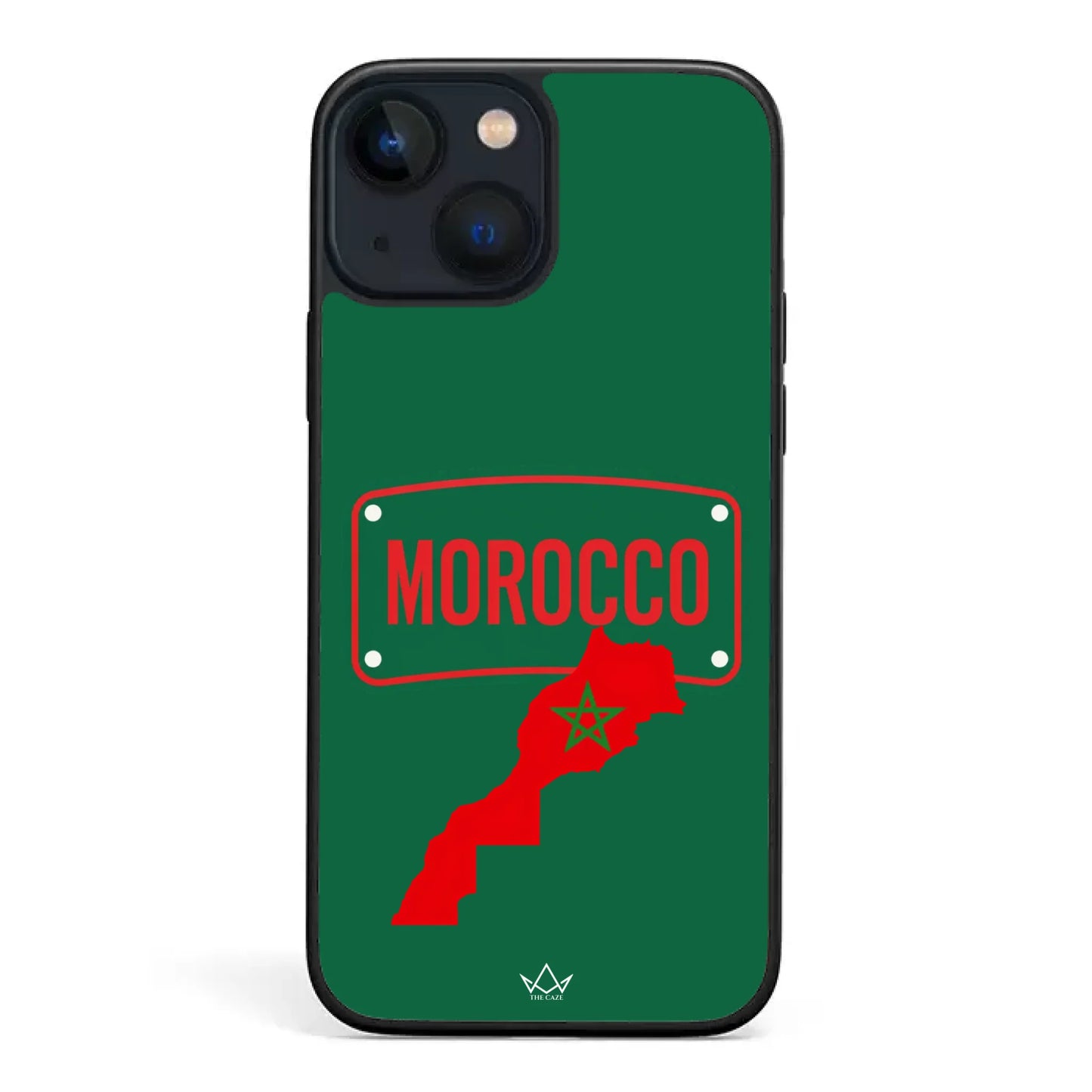 Funda de teléfono de fútbol del Mundial Mapa - Marruecos
