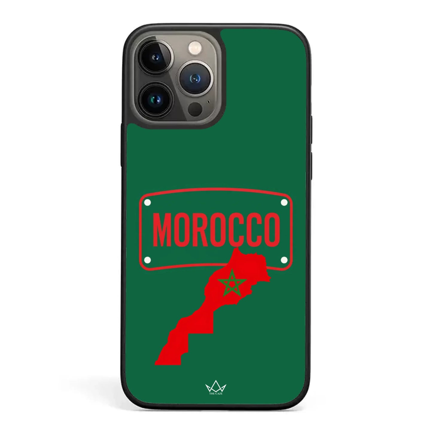 Funda de teléfono de fútbol del Mundial Mapa - Marruecos