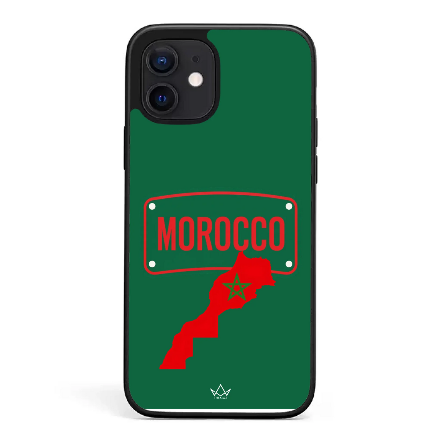 Funda de teléfono de fútbol del Mundial Mapa - Marruecos