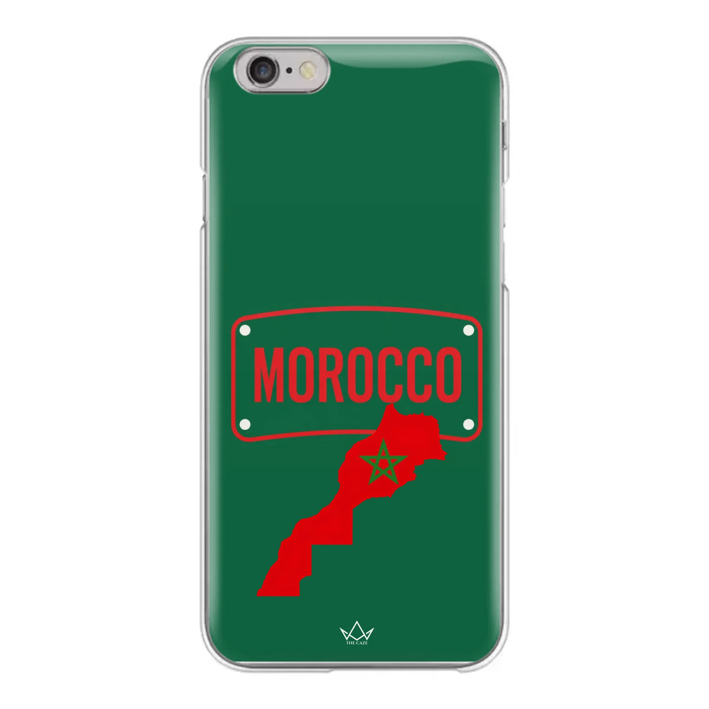 Funda de teléfono de fútbol del Mundial Mapa - Marruecos