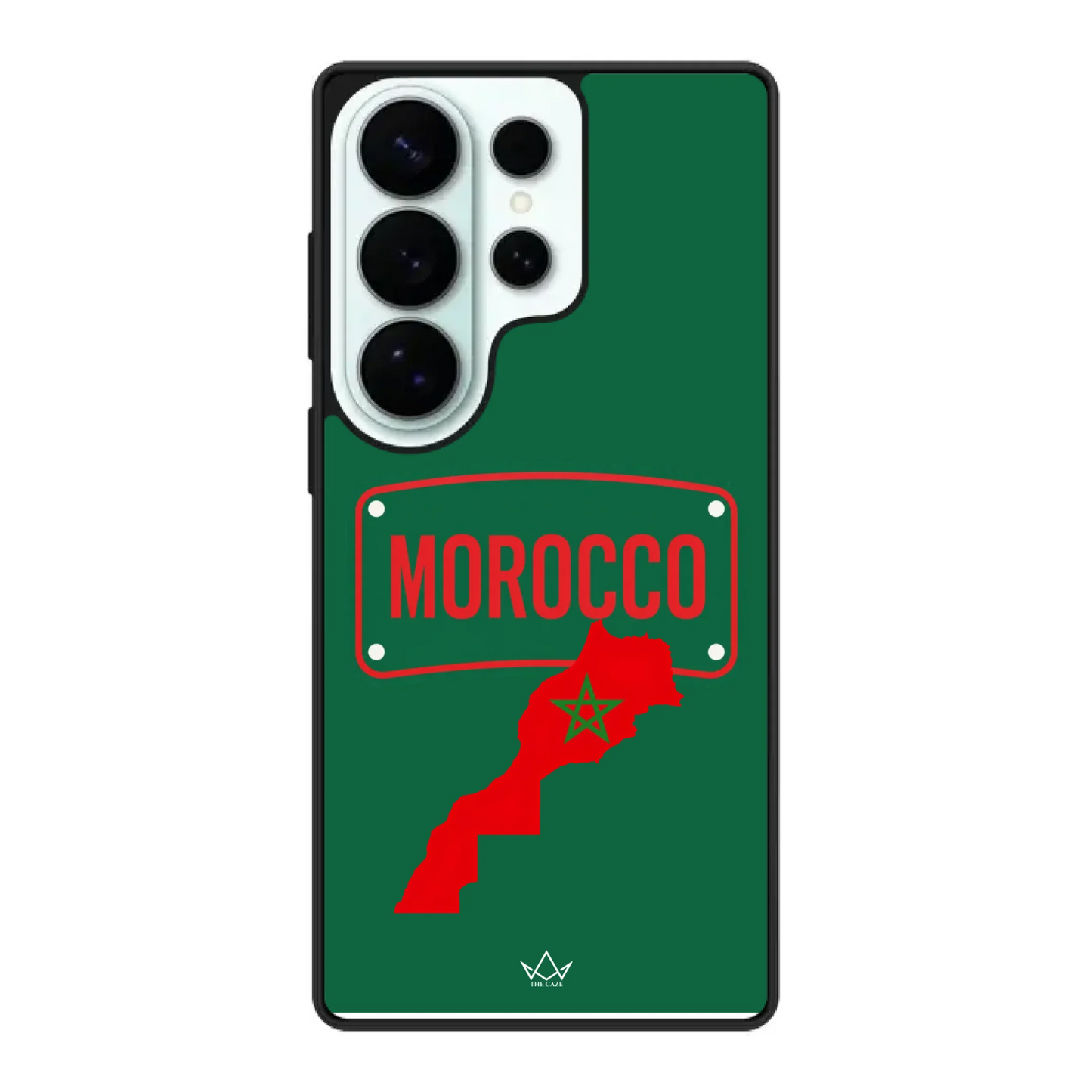 Funda de teléfono de fútbol del Mundial Mapa - Marruecos