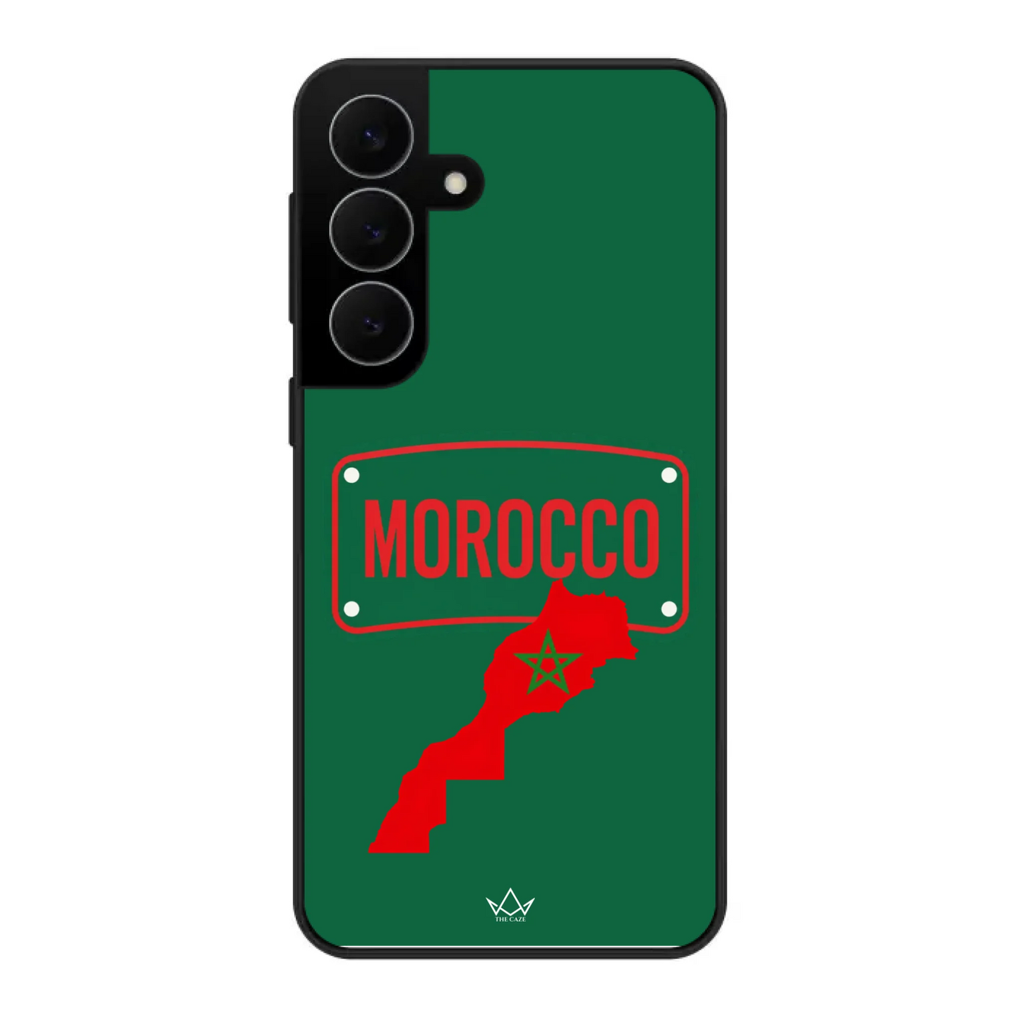 Funda de teléfono de fútbol del Mundial Mapa - Marruecos