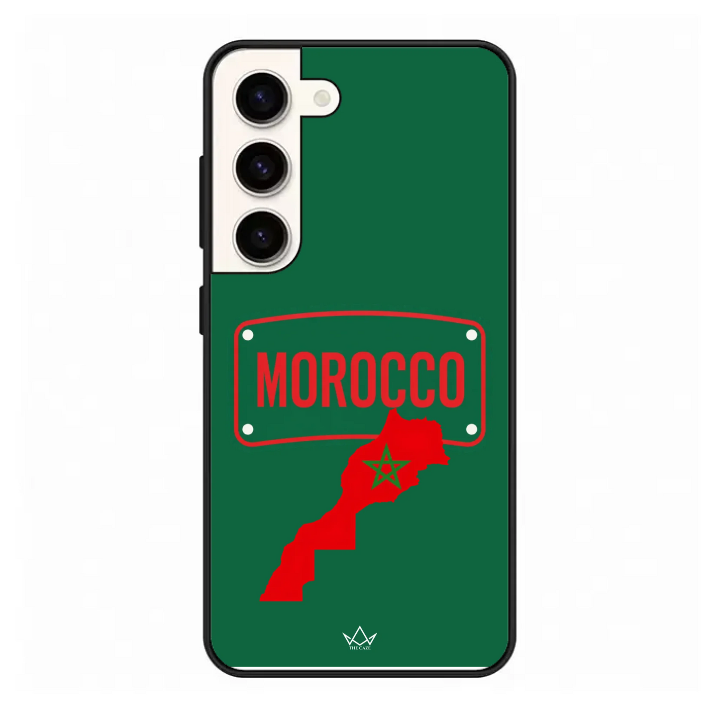 Funda de teléfono de fútbol del Mundial Mapa - Marruecos