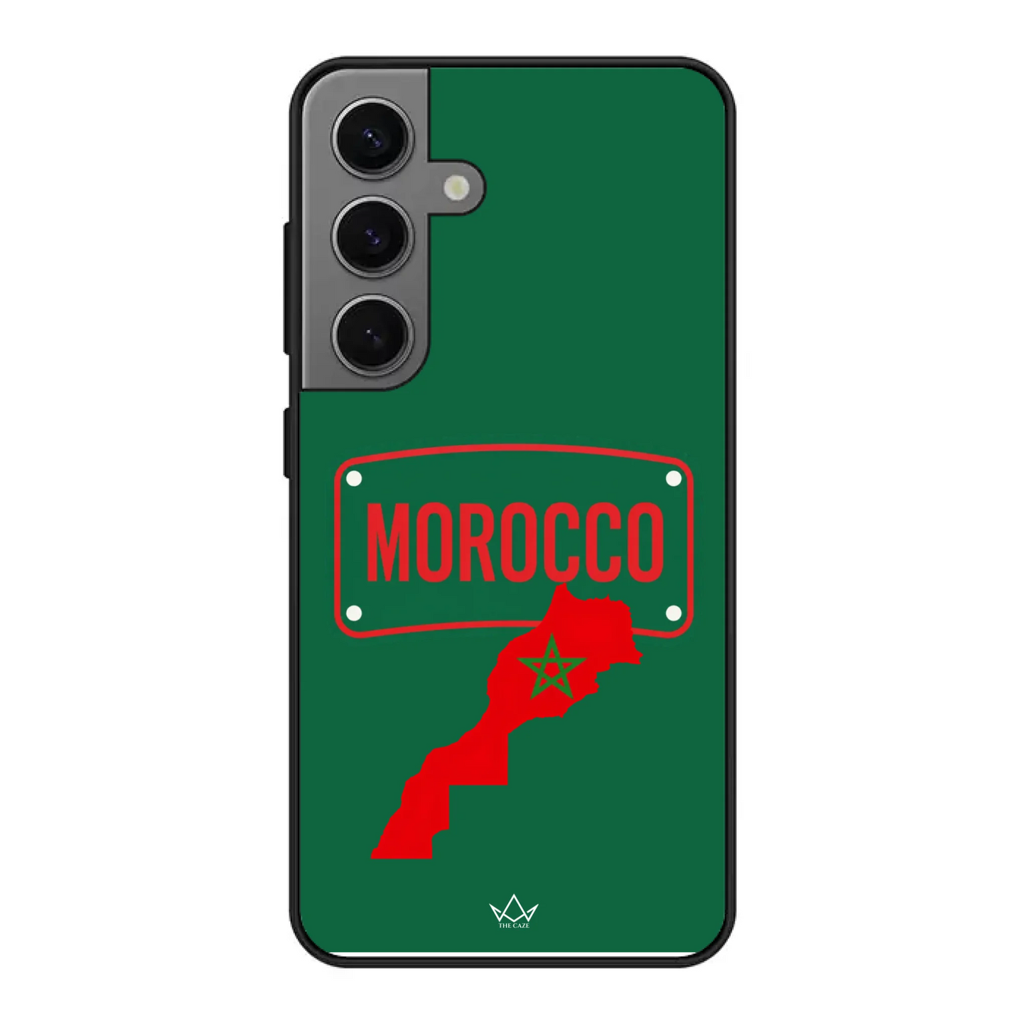 Funda de teléfono de fútbol del Mundial Mapa - Marruecos