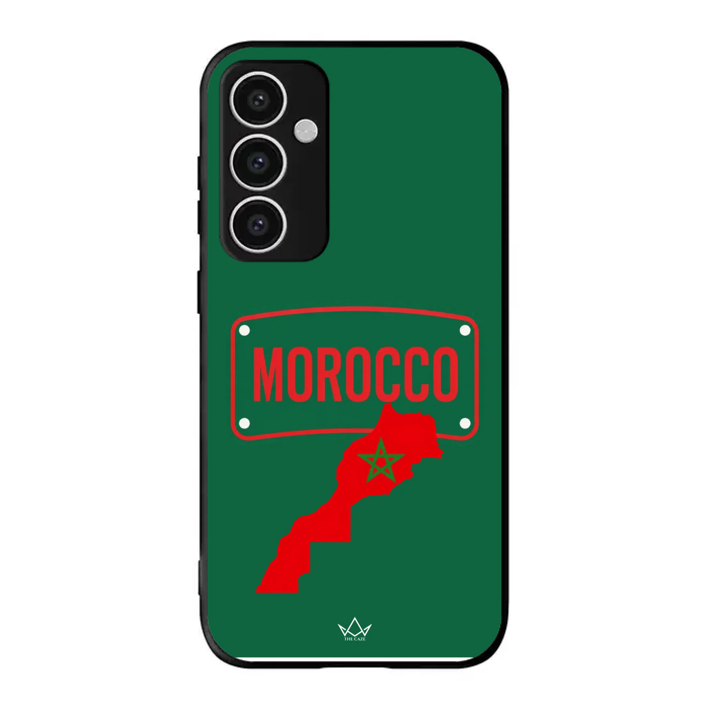 Funda de teléfono de fútbol del Mundial Mapa - Marruecos