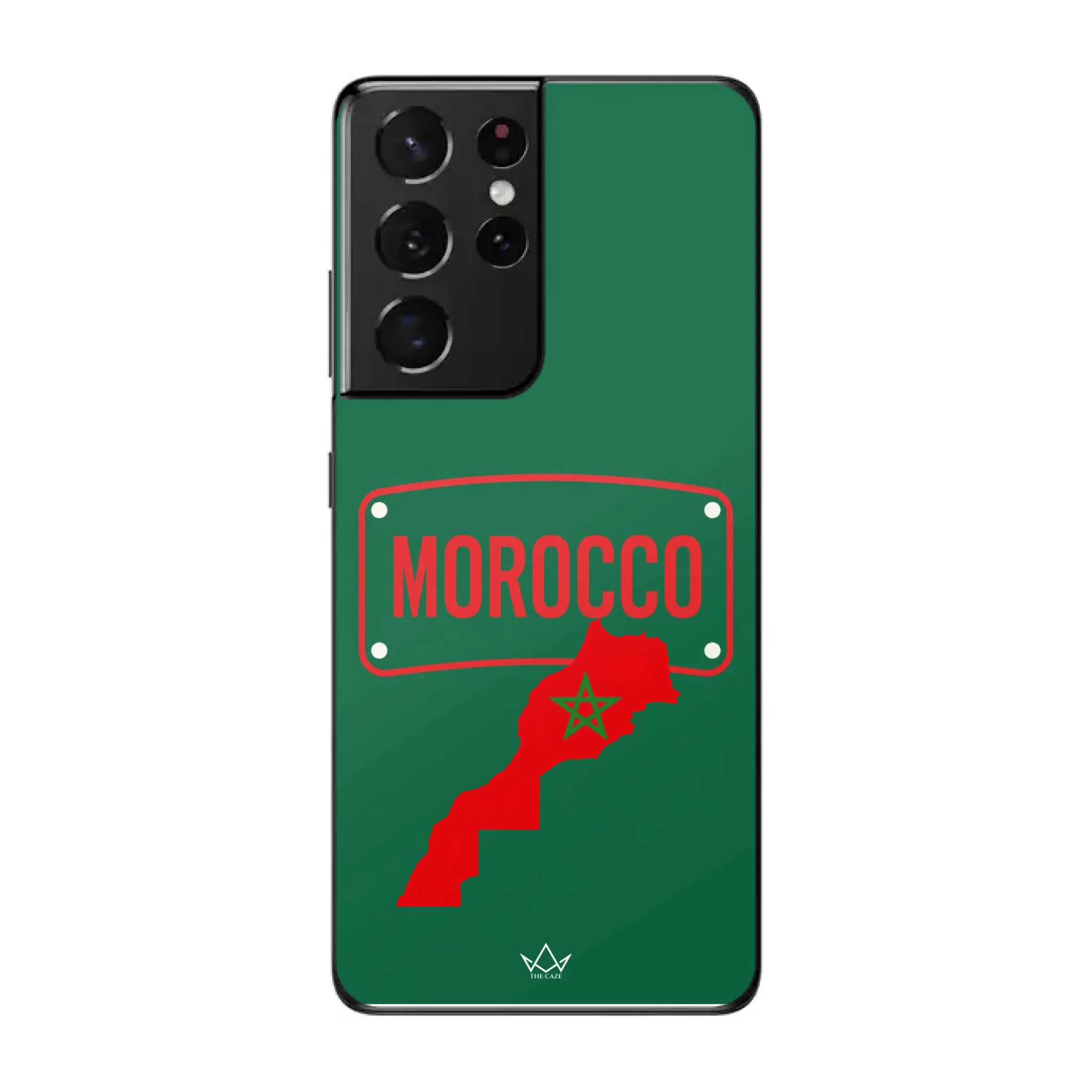 World Cup football phone case Map - Morocco