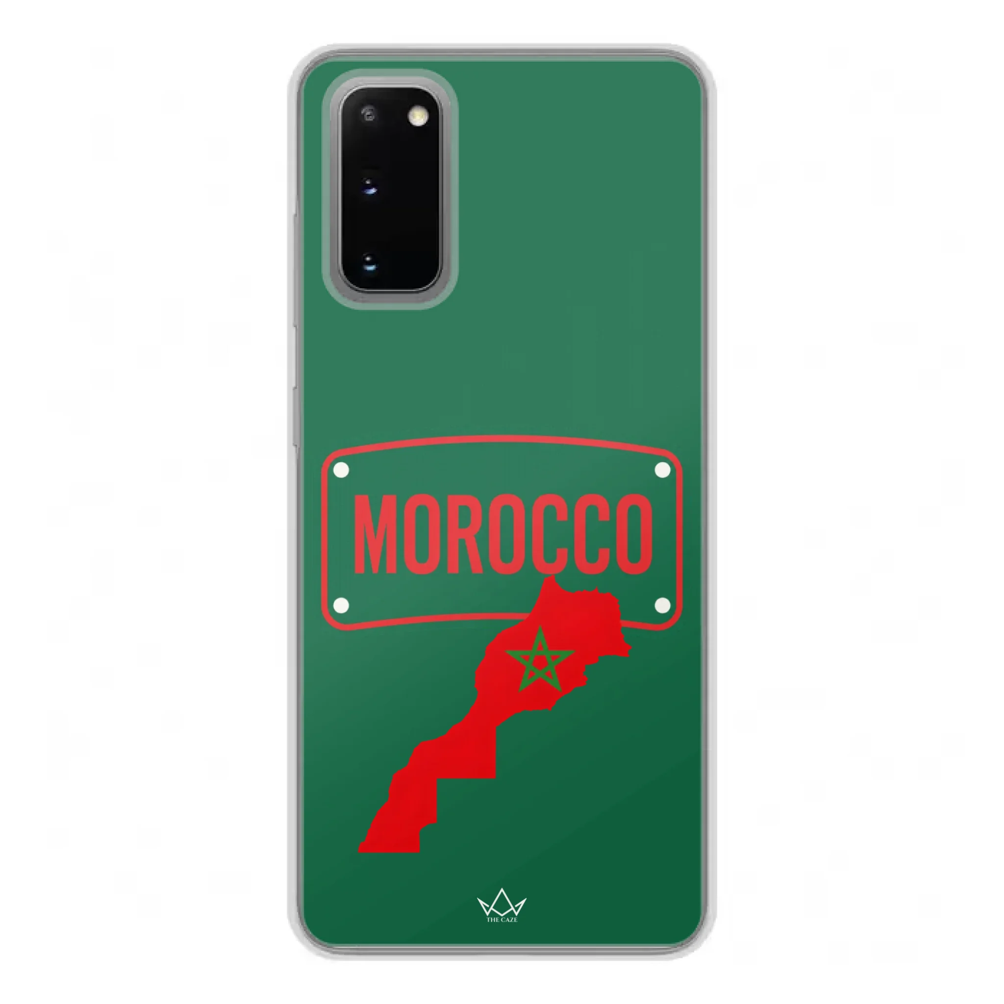 World Cup football phone case Map - Morocco