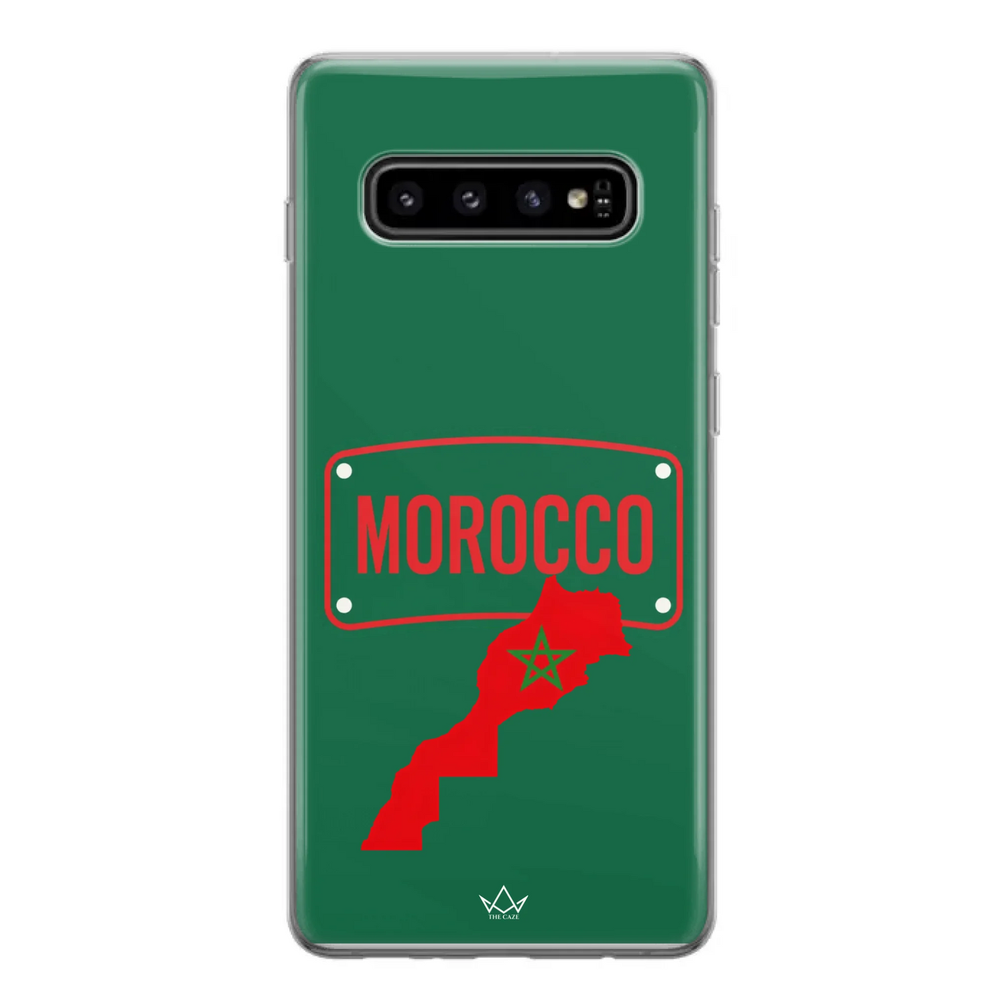Funda de teléfono de fútbol del Mundial Mapa - Marruecos