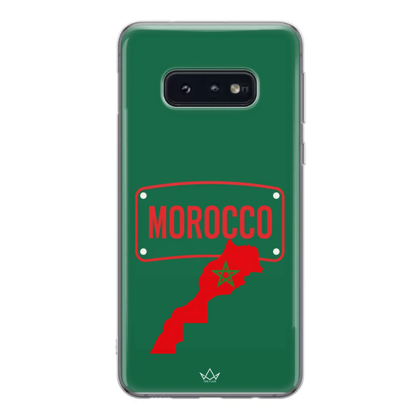 Funda de teléfono de fútbol del Mundial Mapa - Marruecos