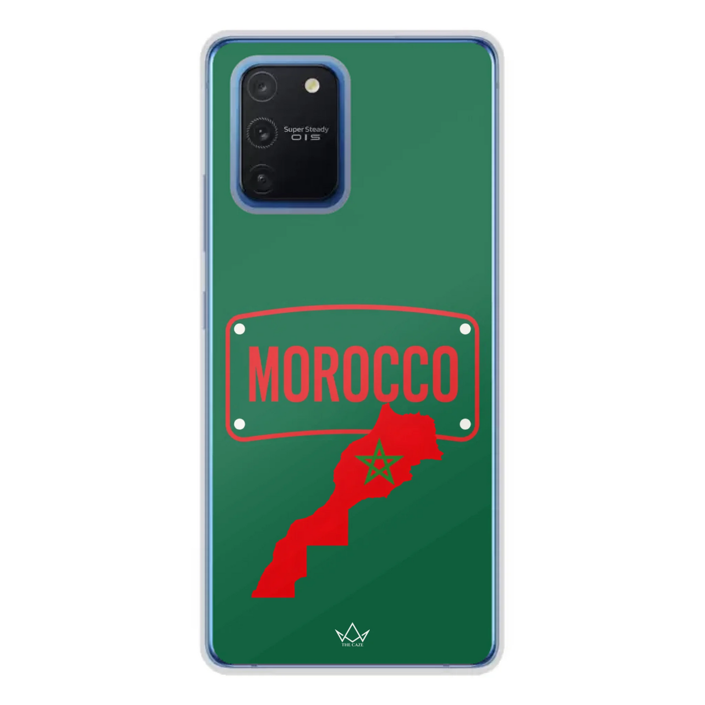 Funda de teléfono de fútbol del Mundial Mapa - Marruecos