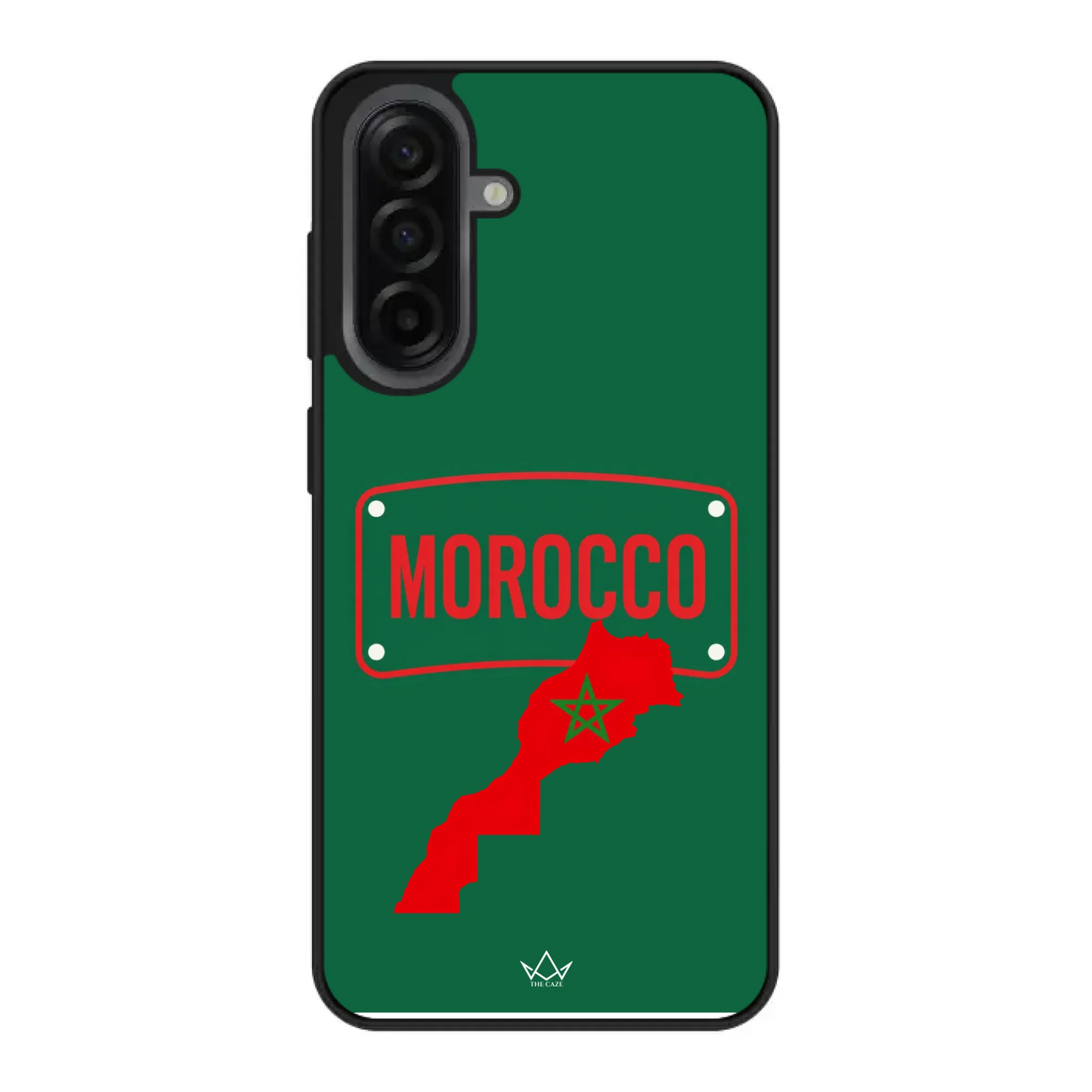 Funda de teléfono de fútbol del Mundial Mapa - Marruecos