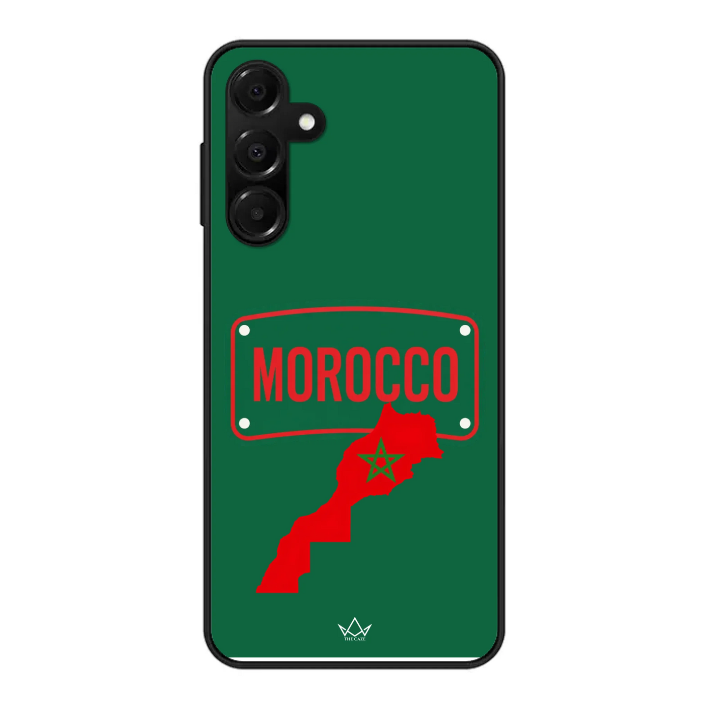 Funda de teléfono de fútbol del Mundial Mapa - Marruecos