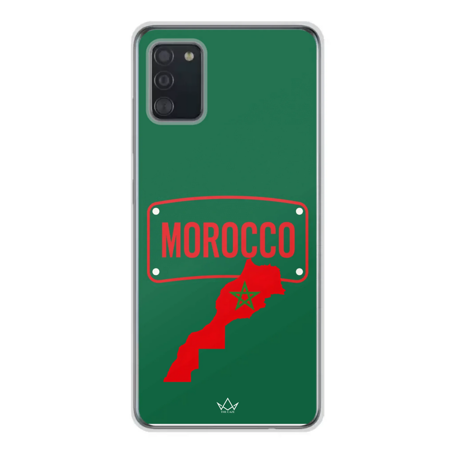 Funda de teléfono de fútbol del Mundial Mapa - Marruecos