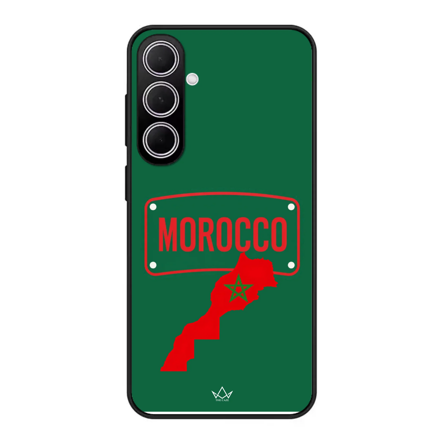 Funda de teléfono de fútbol del Mundial Mapa - Marruecos