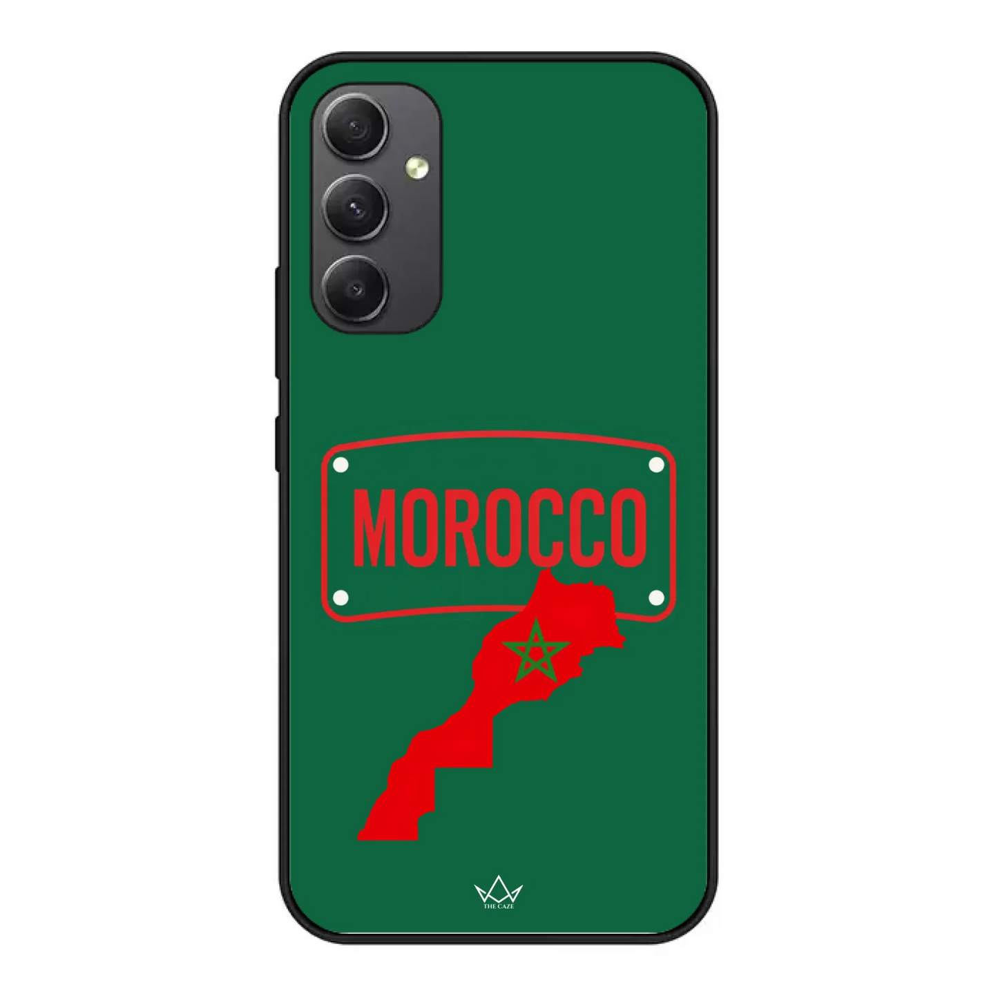 Funda de teléfono de fútbol del Mundial Mapa - Marruecos