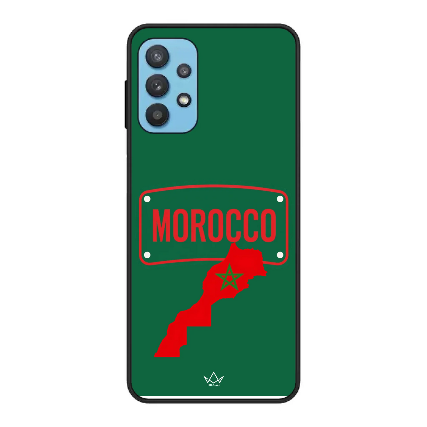 Funda de teléfono de fútbol del Mundial Mapa - Marruecos