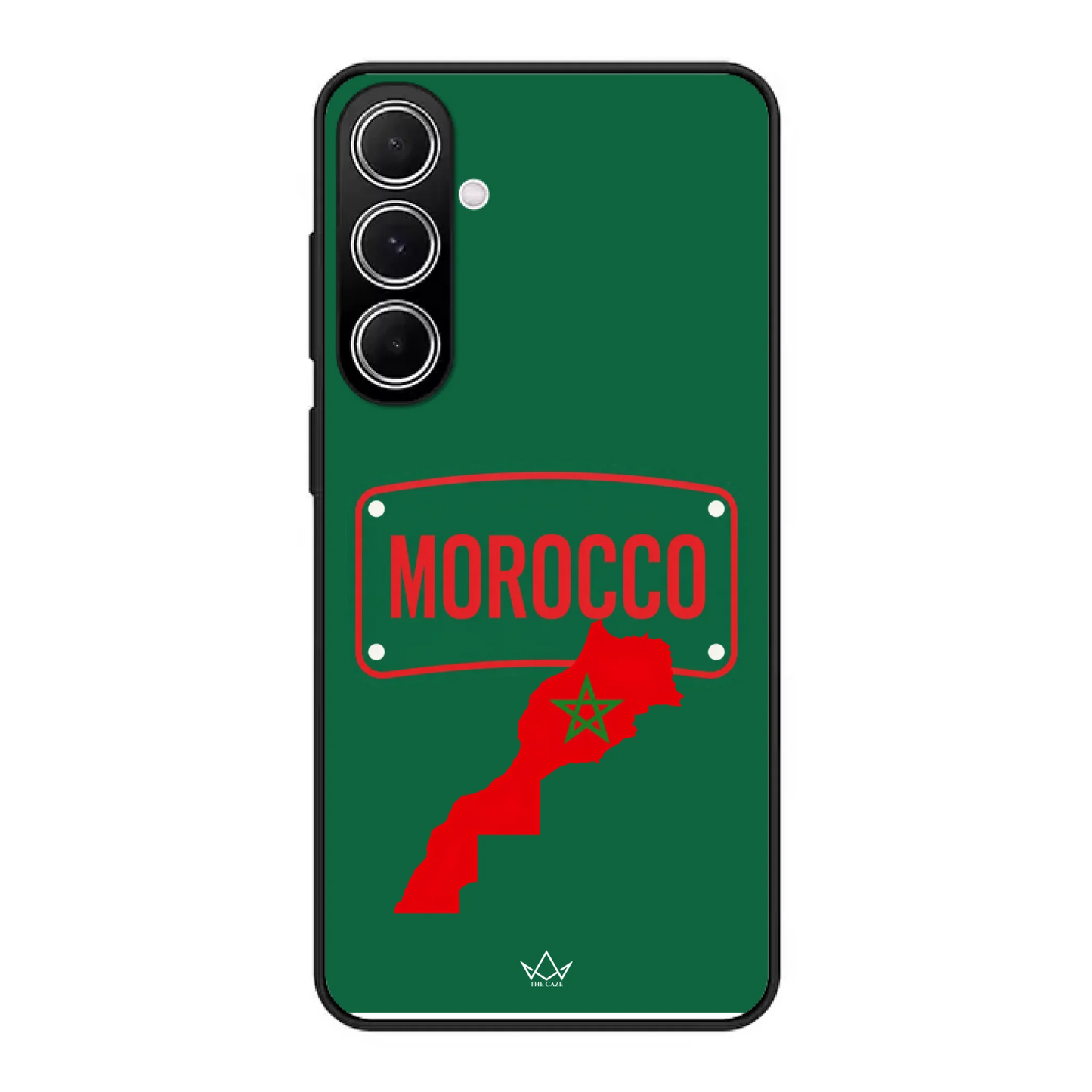 Funda de teléfono de fútbol del Mundial Mapa - Marruecos