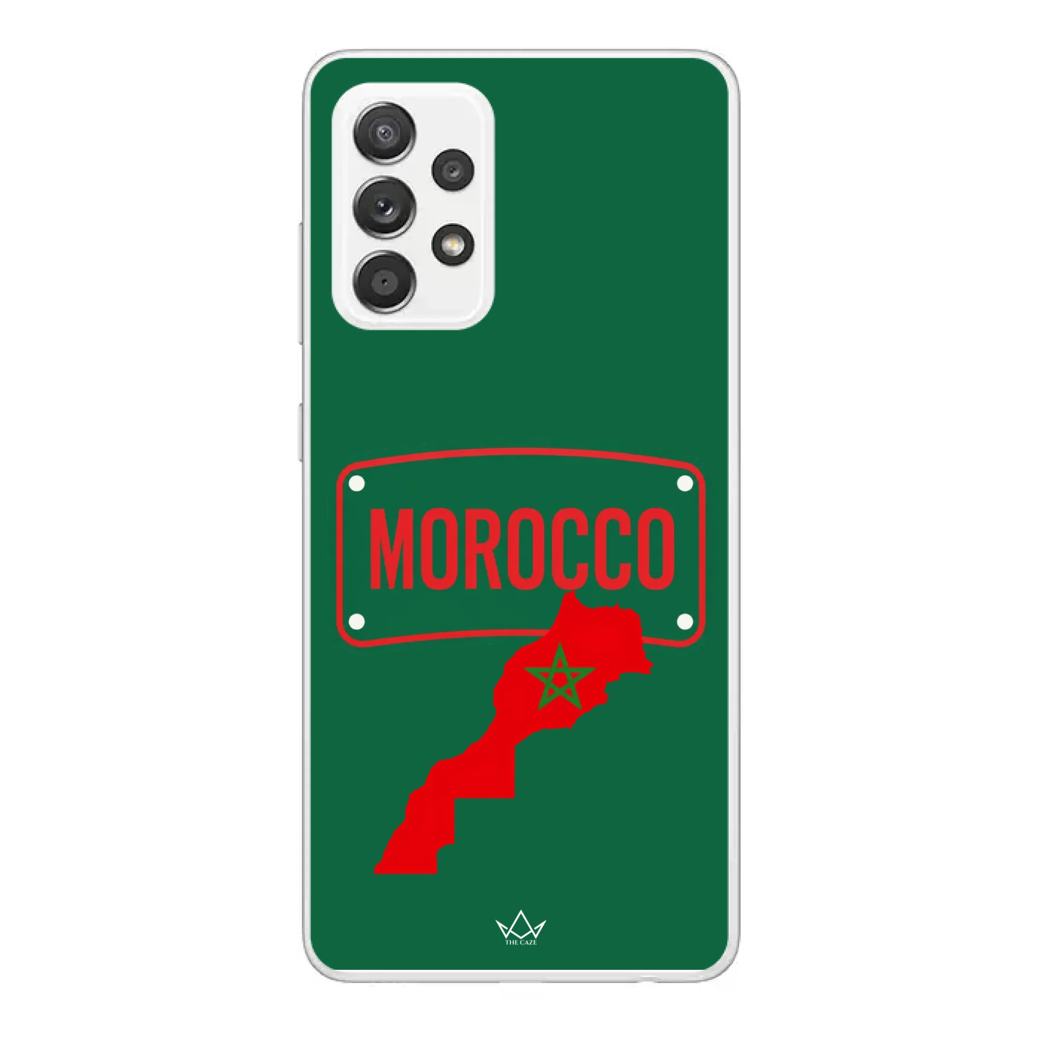 World Cup football phone case Map - Morocco