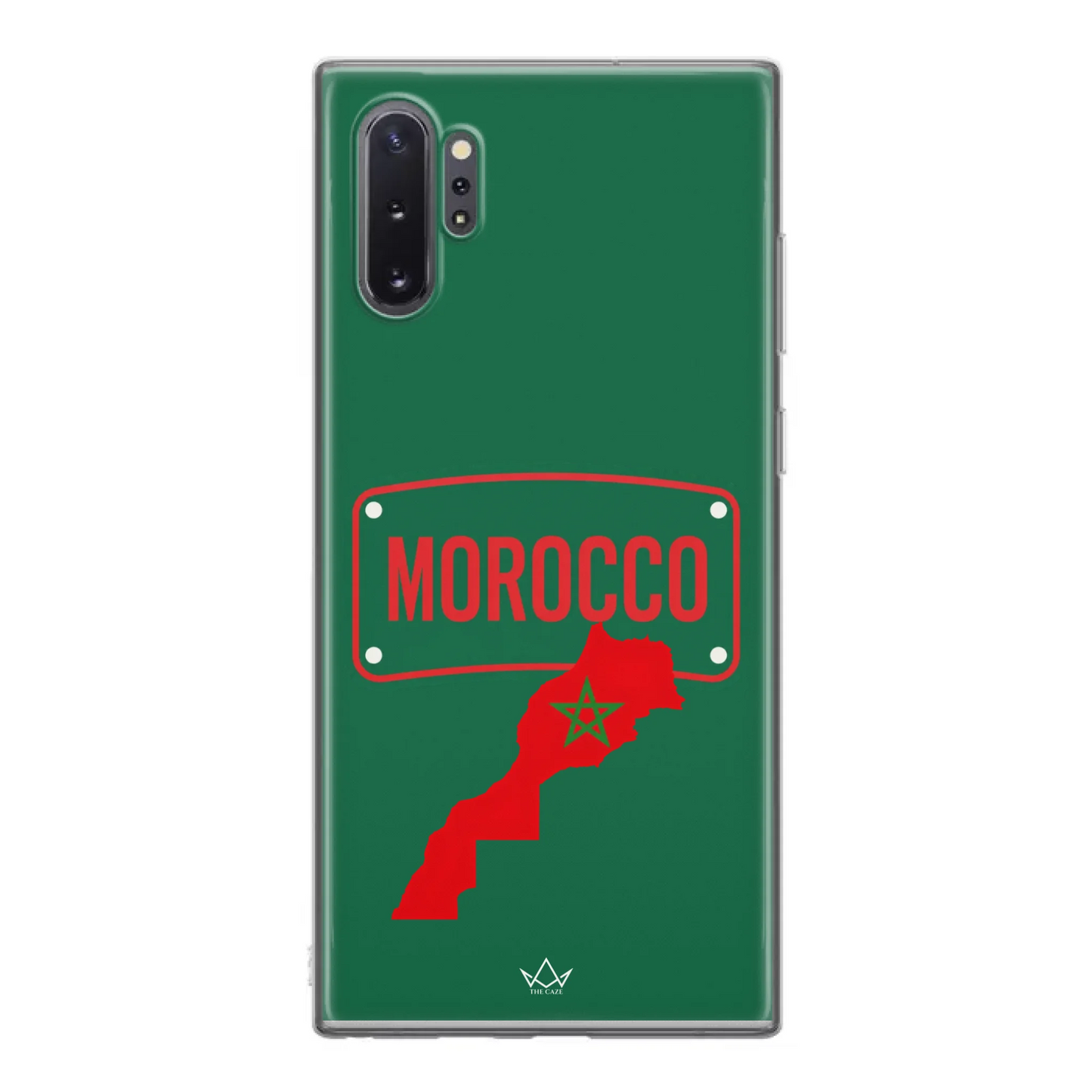 Funda de teléfono de fútbol del Mundial Mapa - Marruecos