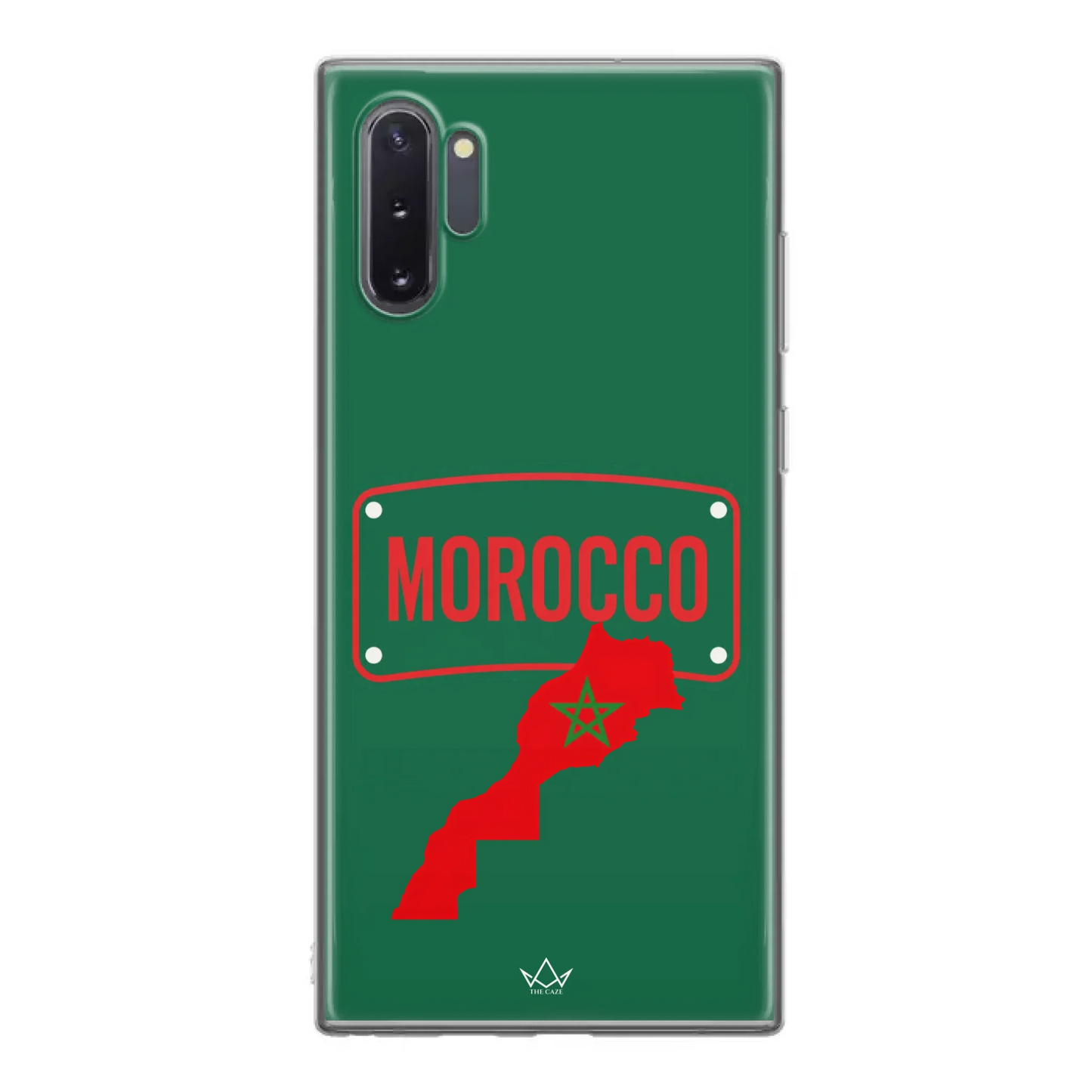 Funda de teléfono de fútbol del Mundial Mapa - Marruecos