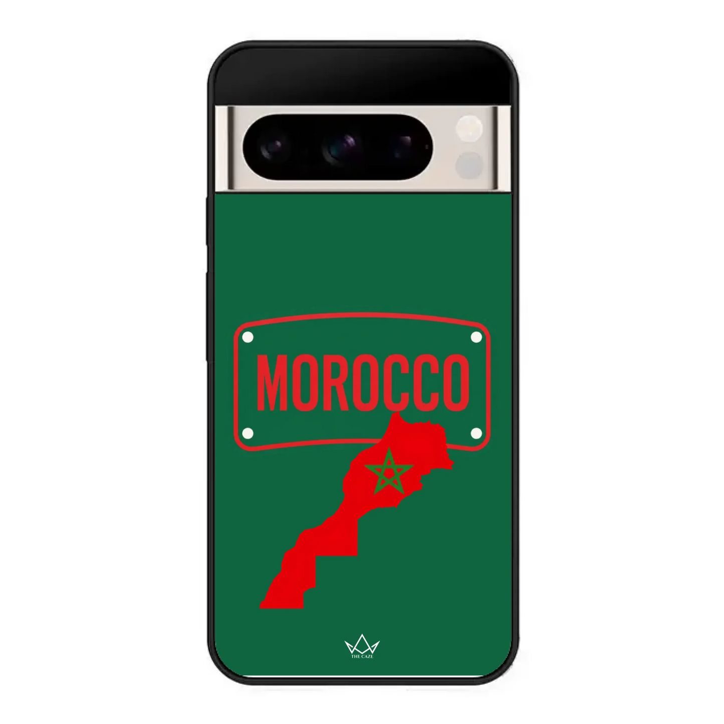 Funda de teléfono de fútbol del Mundial Mapa - Marruecos