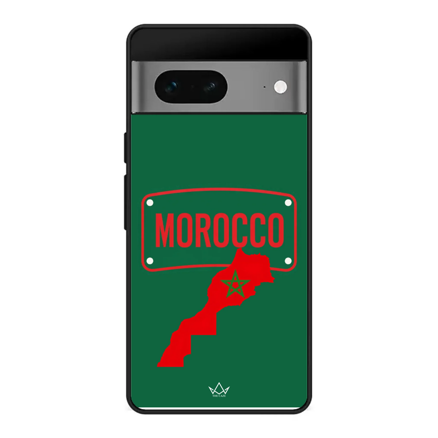 Funda de teléfono de fútbol del Mundial Mapa - Marruecos