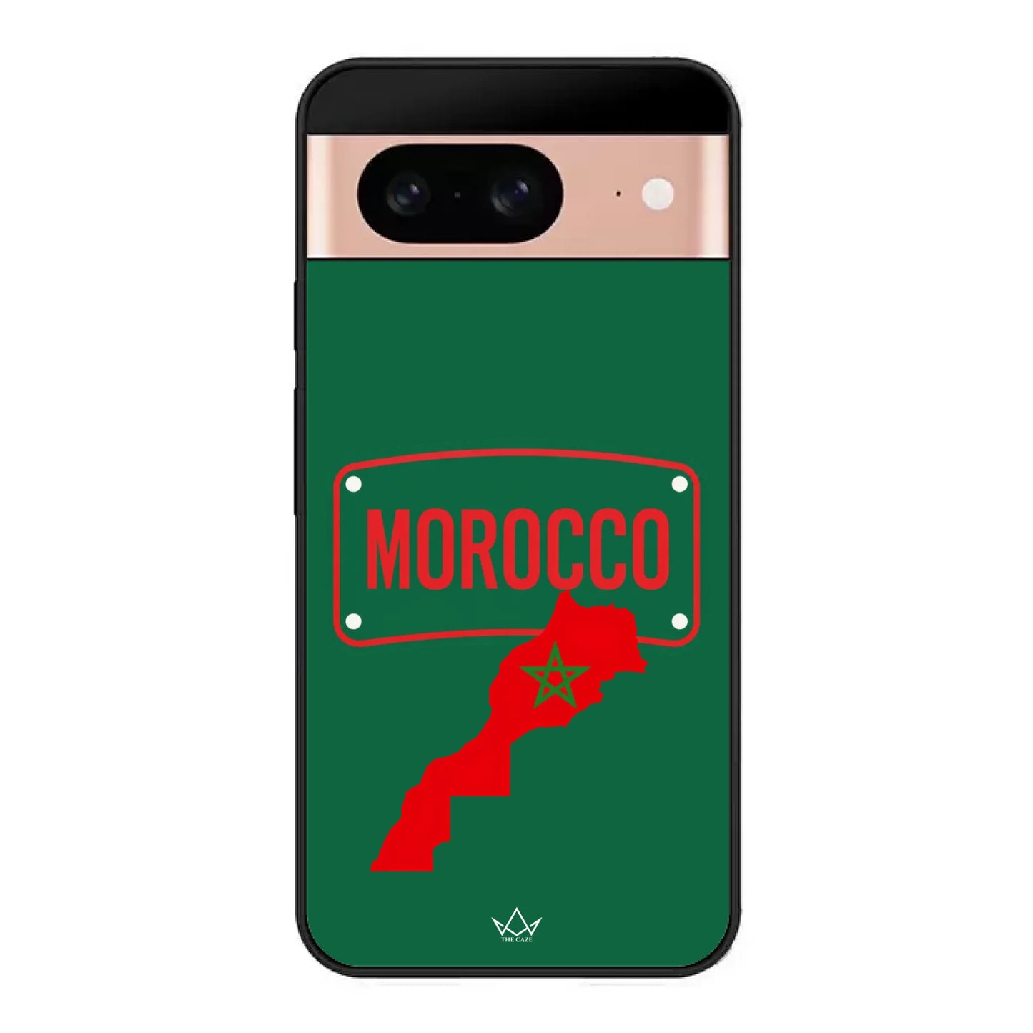 Funda de teléfono de fútbol del Mundial Mapa - Marruecos