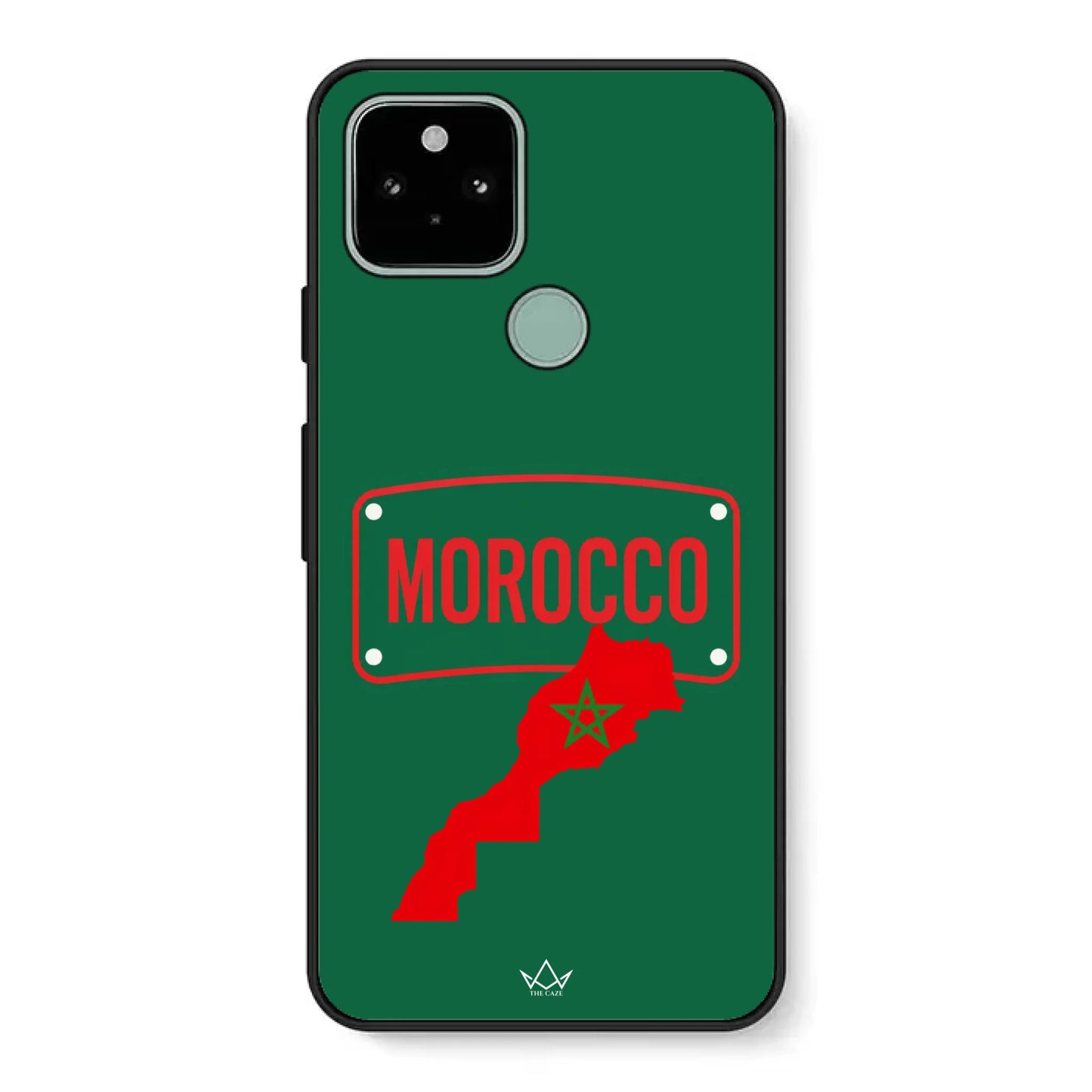 Funda de teléfono de fútbol del Mundial Mapa - Marruecos