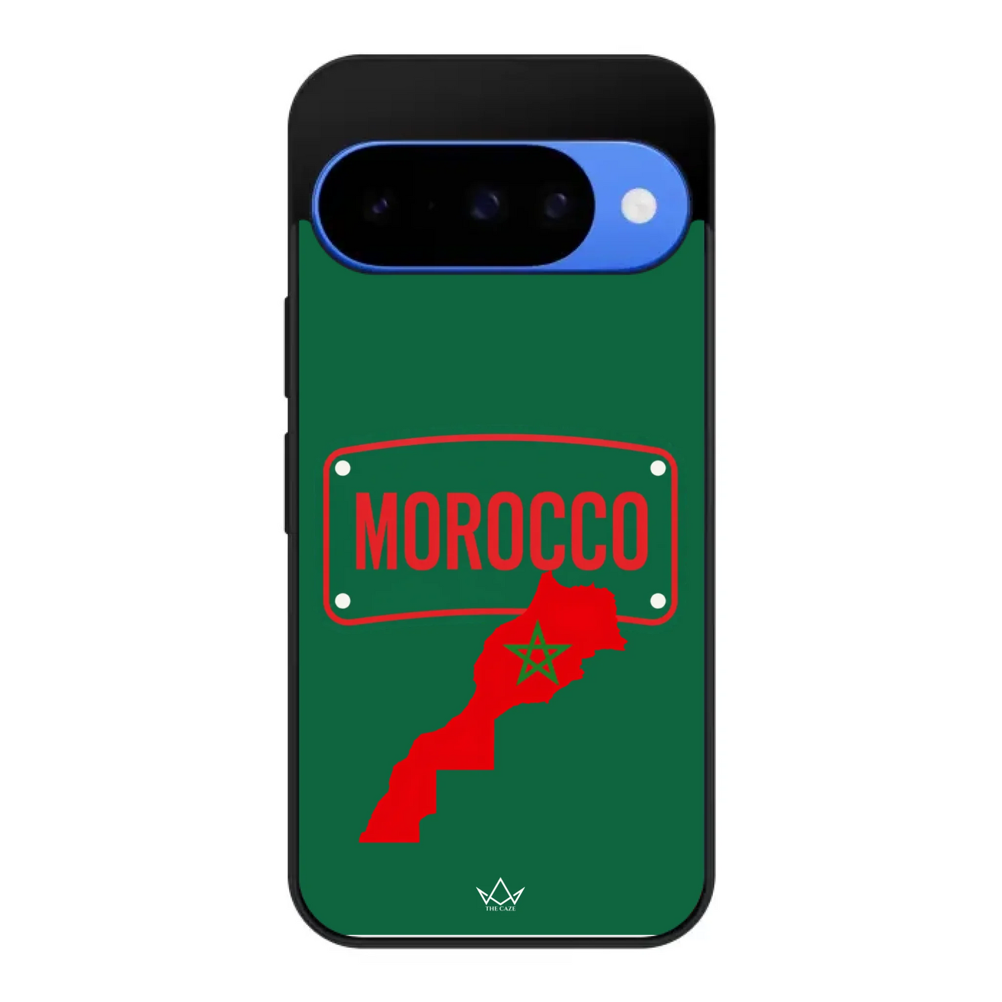 Funda de teléfono de fútbol del Mundial Mapa - Marruecos