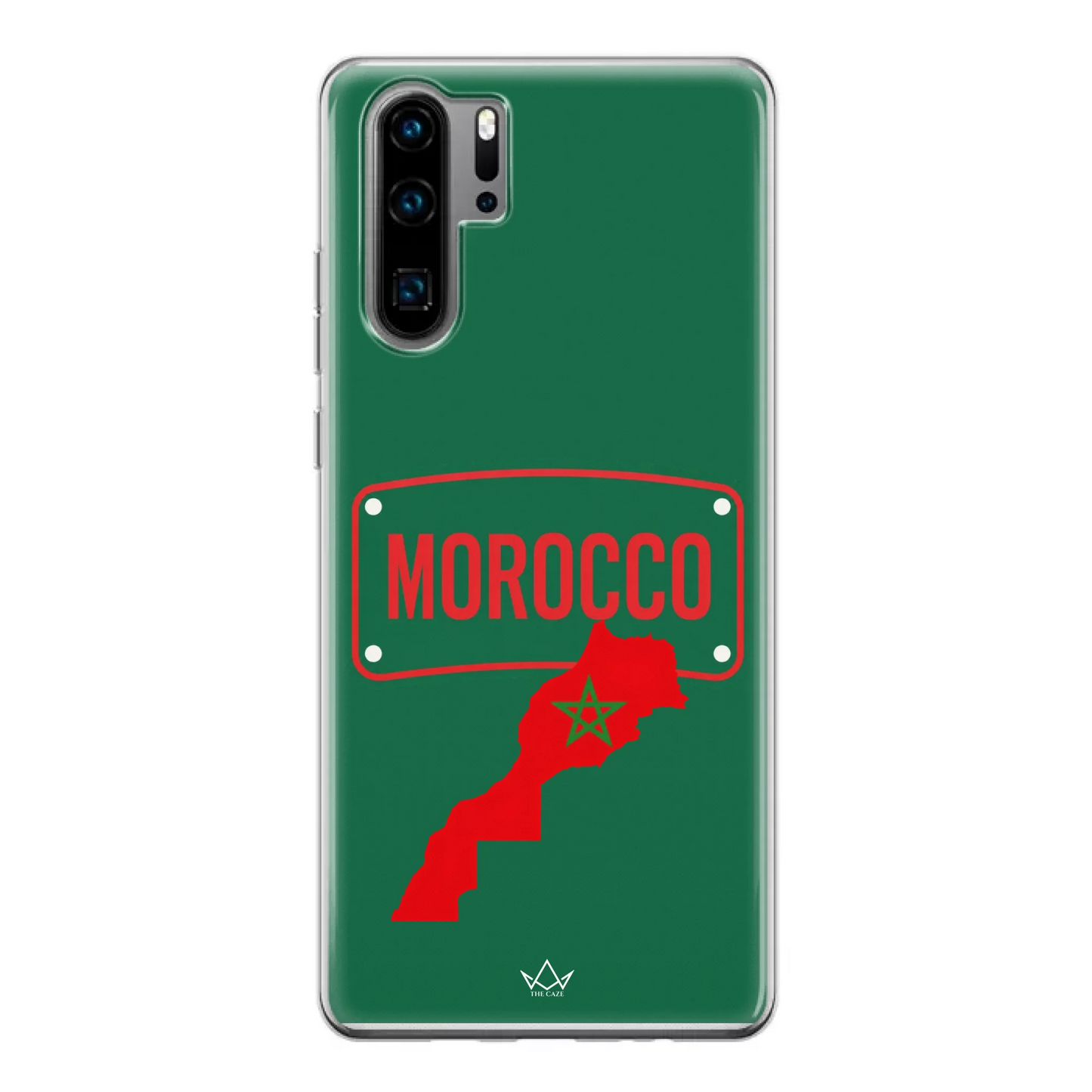 Funda de teléfono de fútbol del Mundial Mapa - Marruecos
