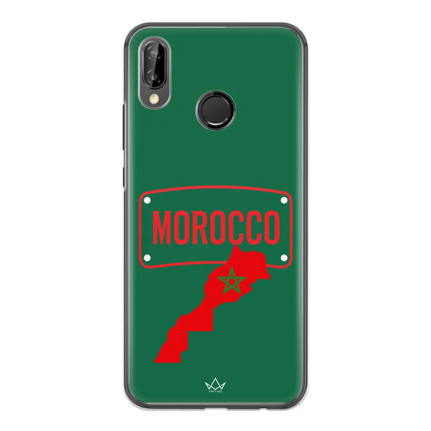 Funda de teléfono de fútbol del Mundial Mapa - Marruecos