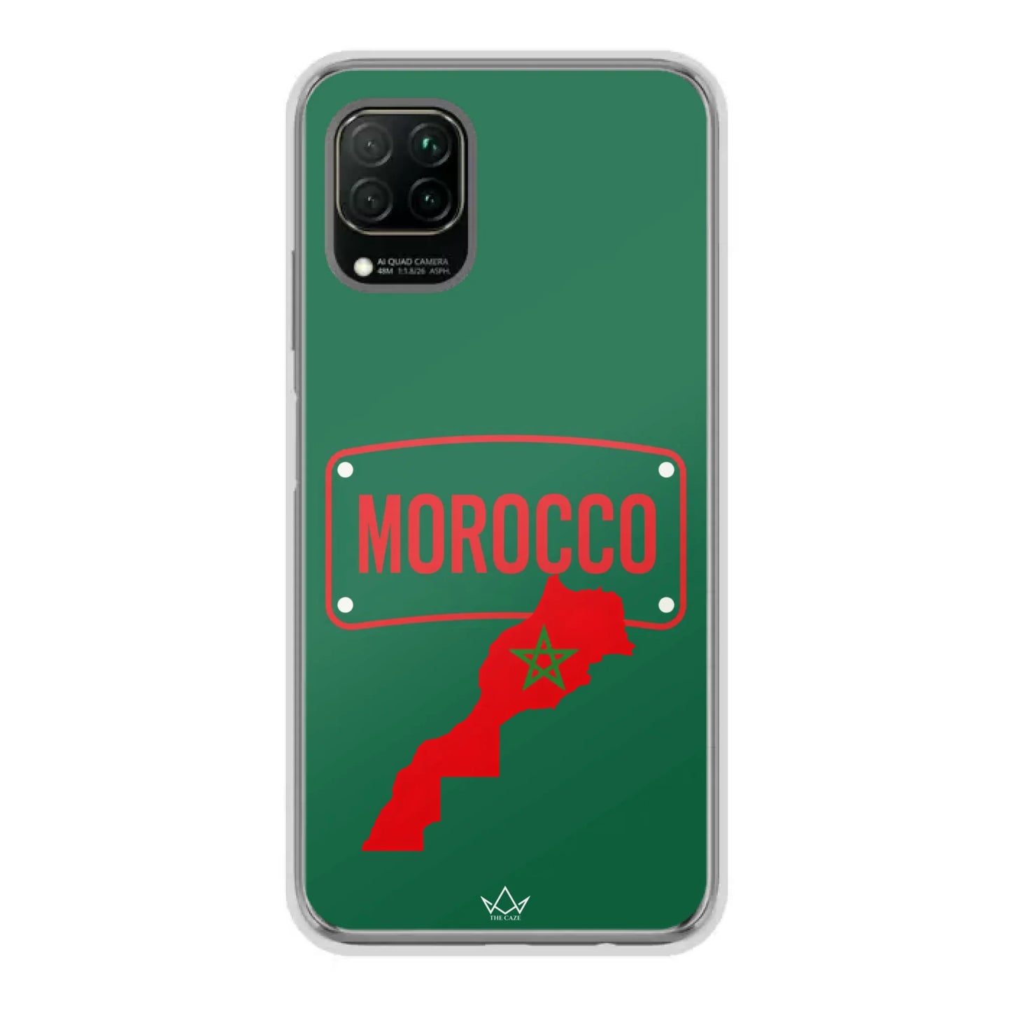 Funda de teléfono de fútbol del Mundial Mapa - Marruecos