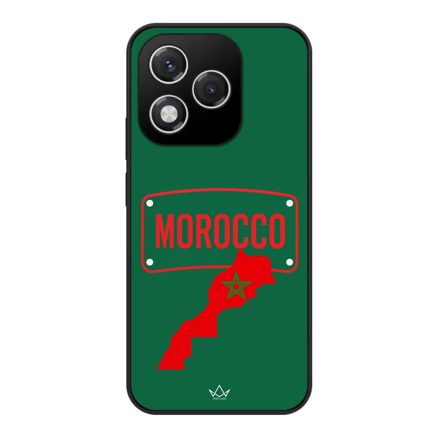 Funda de teléfono de fútbol del Mundial Mapa - Marruecos