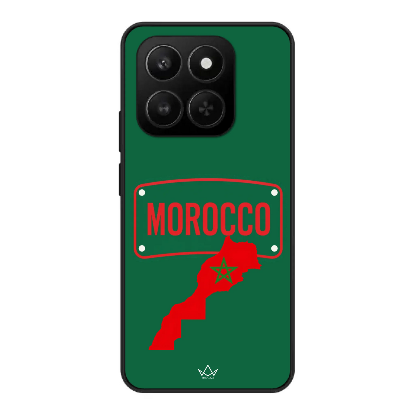 Funda de teléfono de fútbol del Mundial Mapa - Marruecos