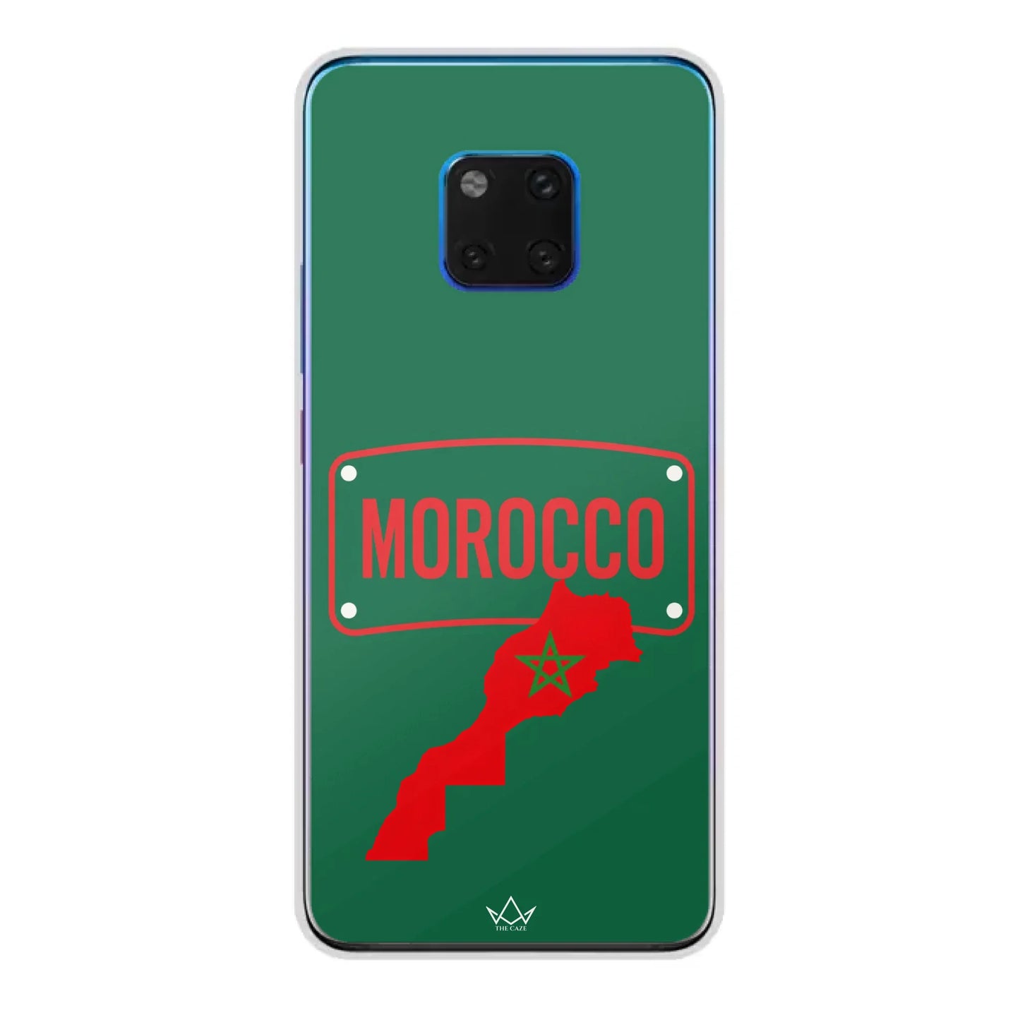 Funda de teléfono de fútbol del Mundial Mapa - Marruecos