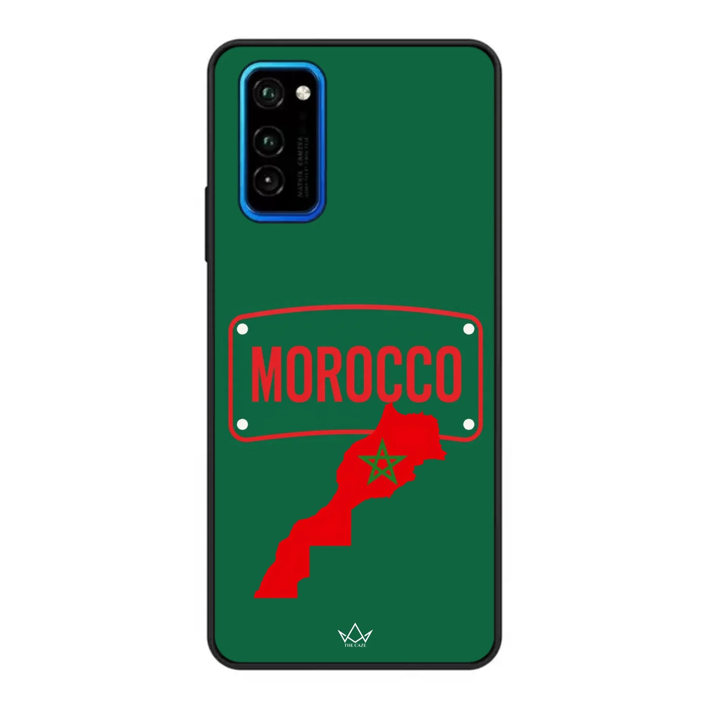 Funda de teléfono de fútbol del Mundial Mapa - Marruecos